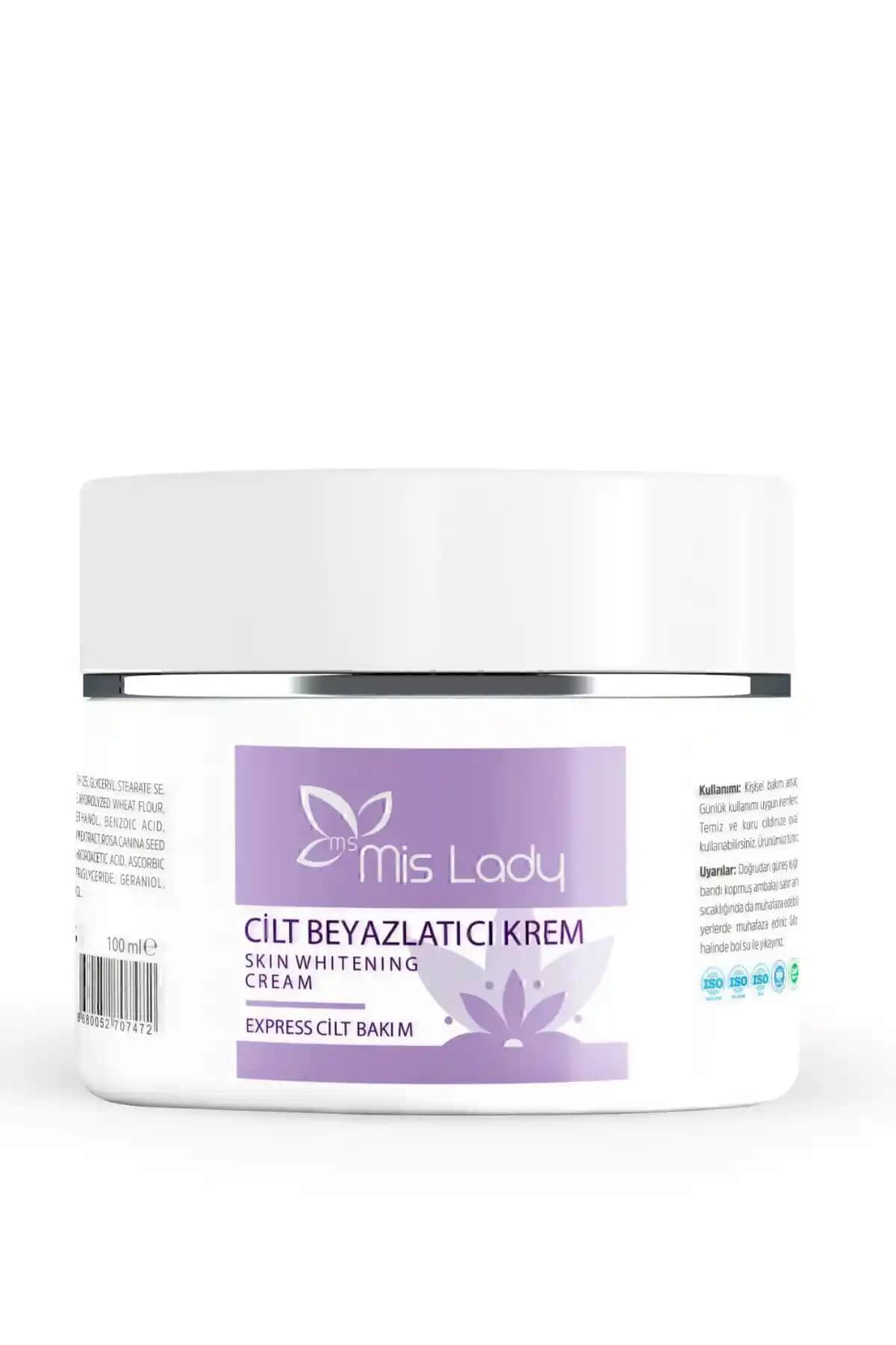 Mis Lady Cilt Beyazlatıcı Krem ile Cilt Tonunu Eşitleyin ve Parlaklık Kazanın