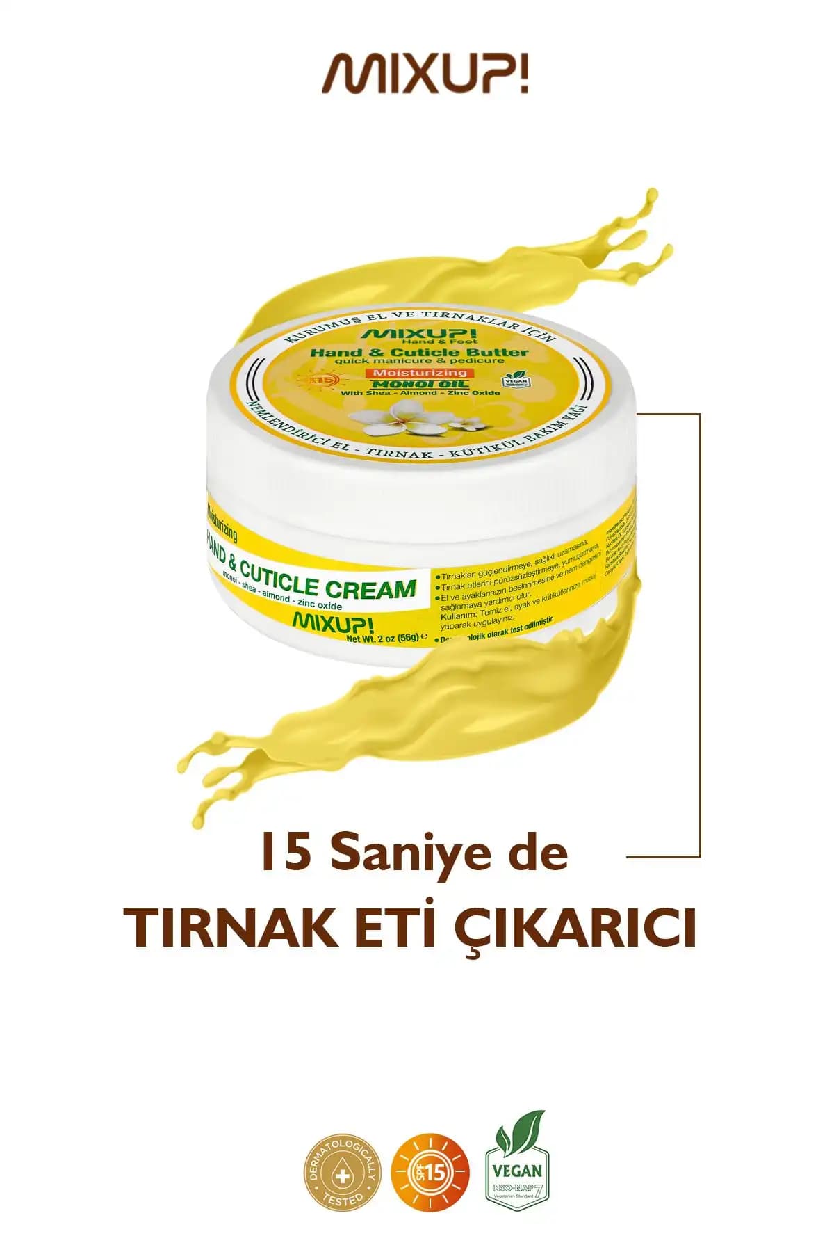 Mixup 15 Saniyede Tırnak Eti Çıkarıcı ve Cuticle Butter İnceleme ve Kullanım Rehberi