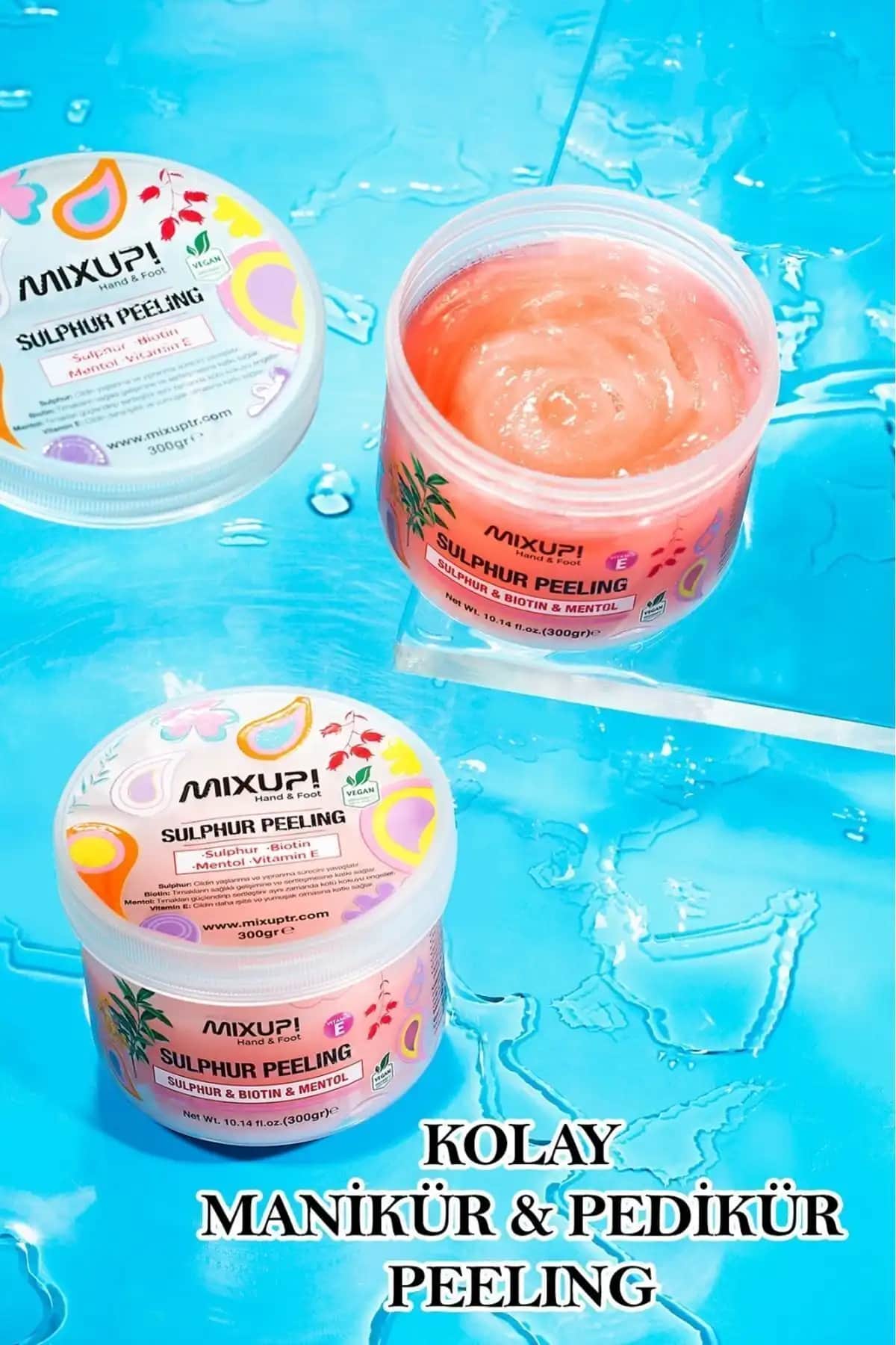 2025'te Mixup El Sulphur Peeling ile Ayak ve Tırnak Bakımında Devrim