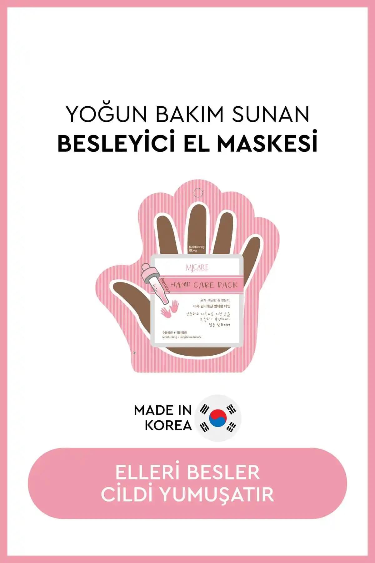 Mjcare Eldiven Tipi El Maskesi ile El Bakımında Yeni Dönem Başlıyor