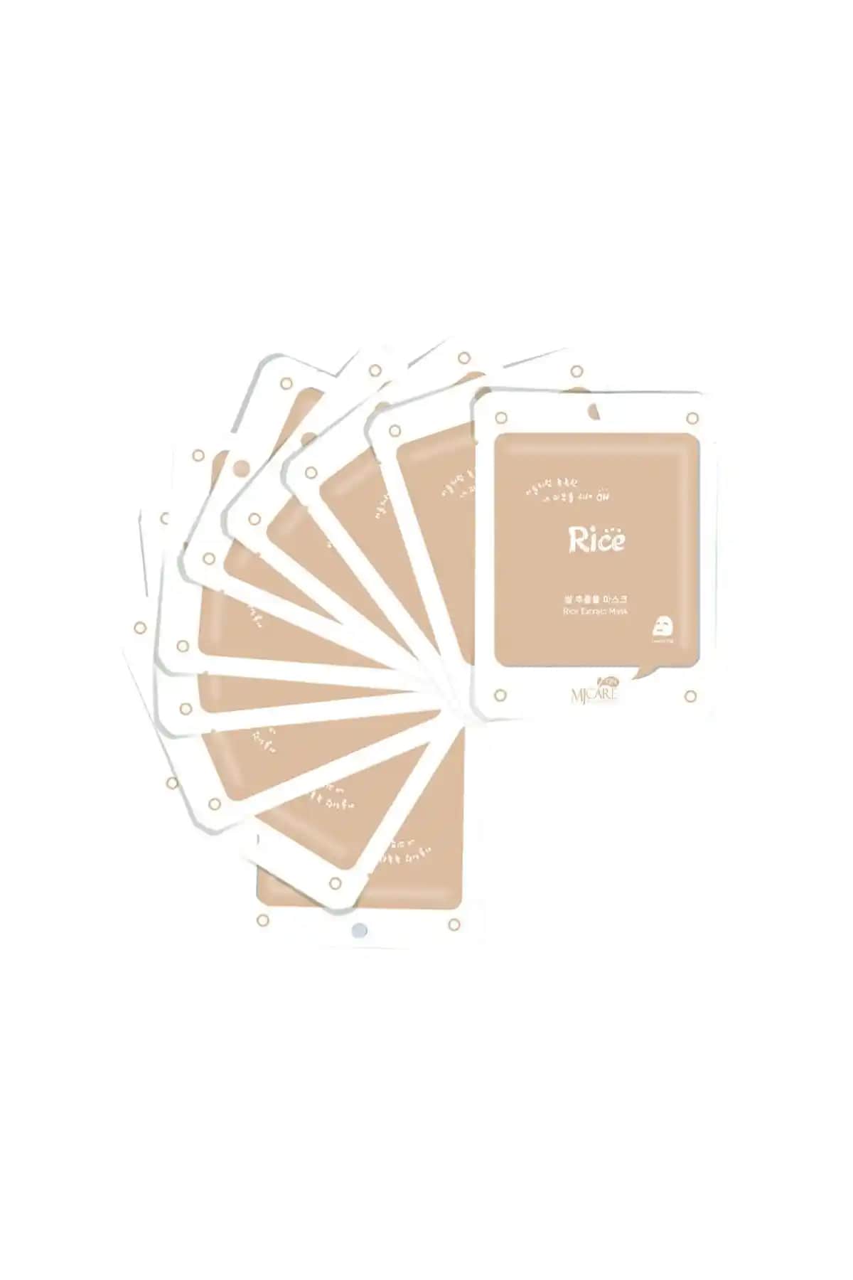 Mjcare Pirinç Özlü Yüz Maskesi: Yoğun Nem ve Parlaklık Sağlayan Doğal Bakım
