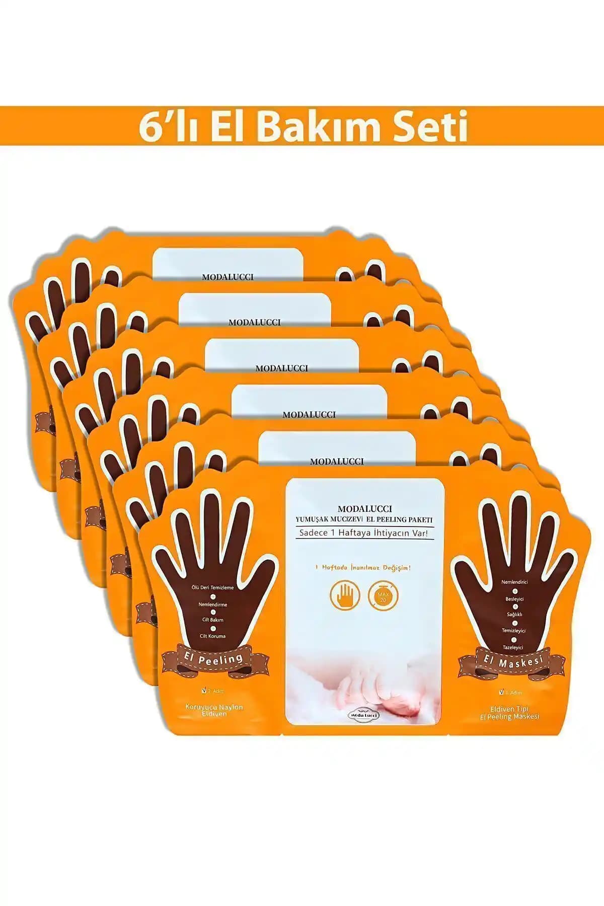 Modalucci Hand Peeling: Doğal İçeriklerle El Derisini Yenileyen Pratik Maske