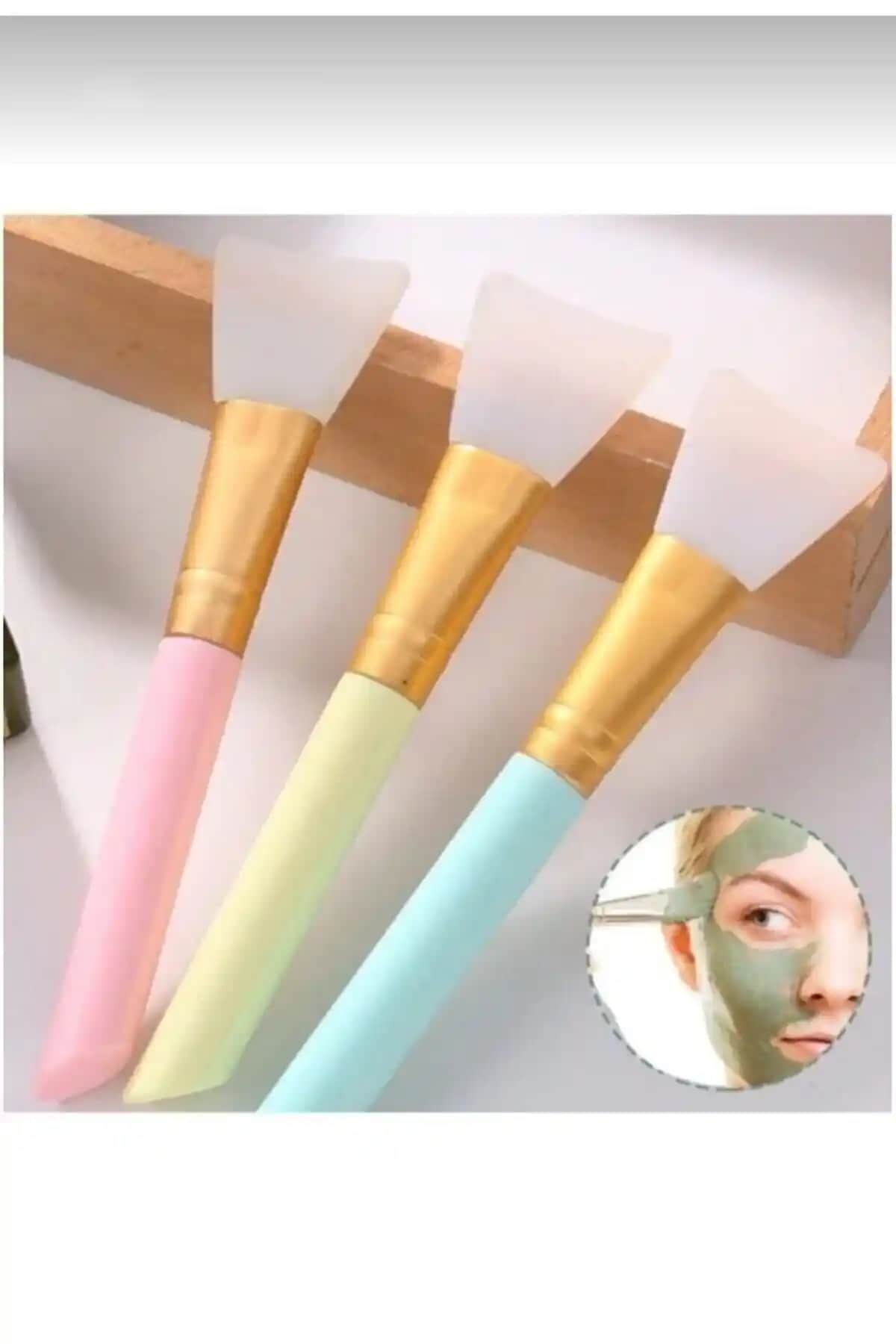 Monalisa Toka Kadın Silikon Maske Sürme Spatulası ile Hijyenik ve Kolay Cilt Bakımı