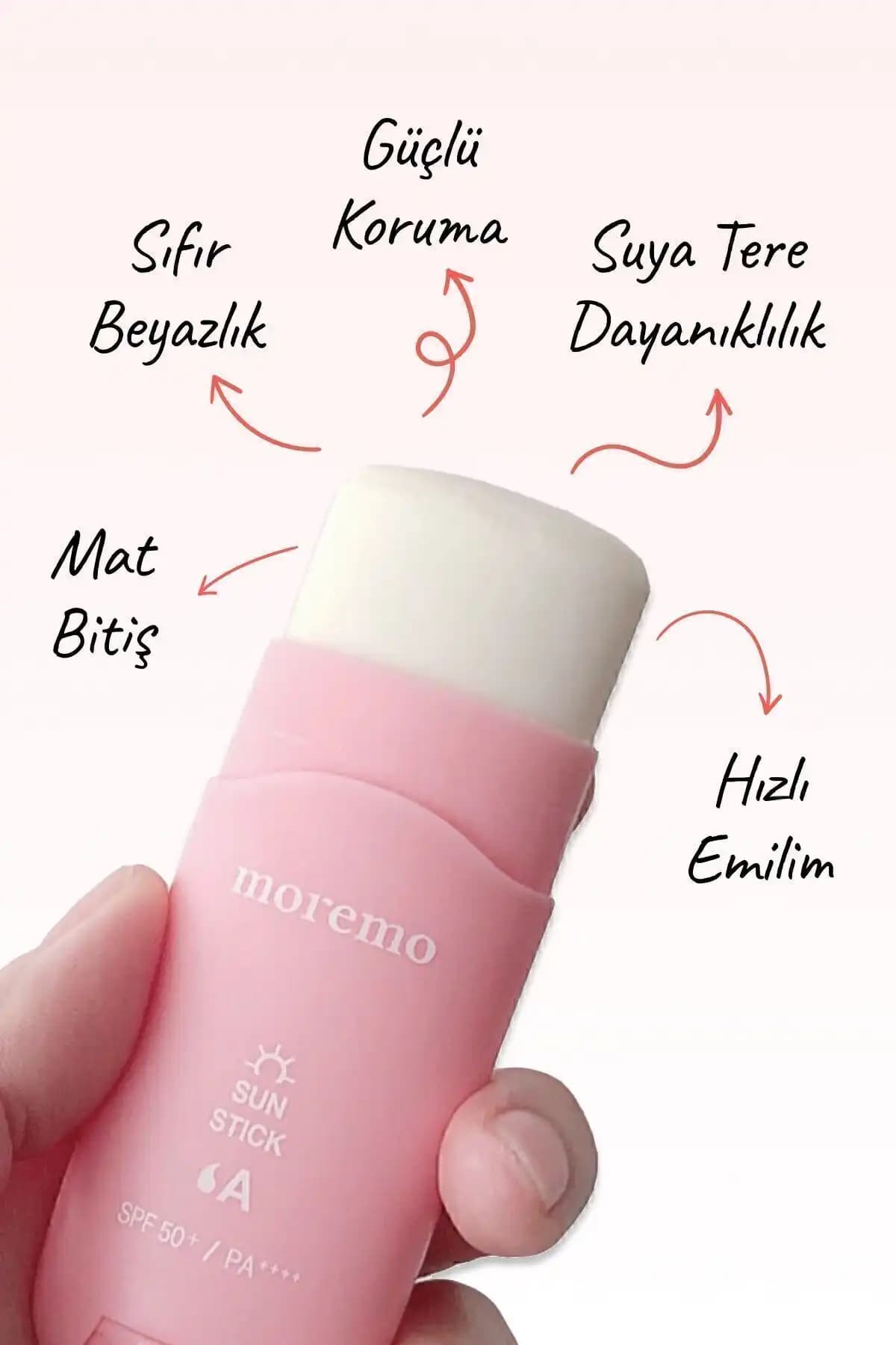 Moremo Sun Stik SPF50+ PA++++ Güneş Koruyucu: Pratik ve Yüksek Koruma Sağlayan Formül