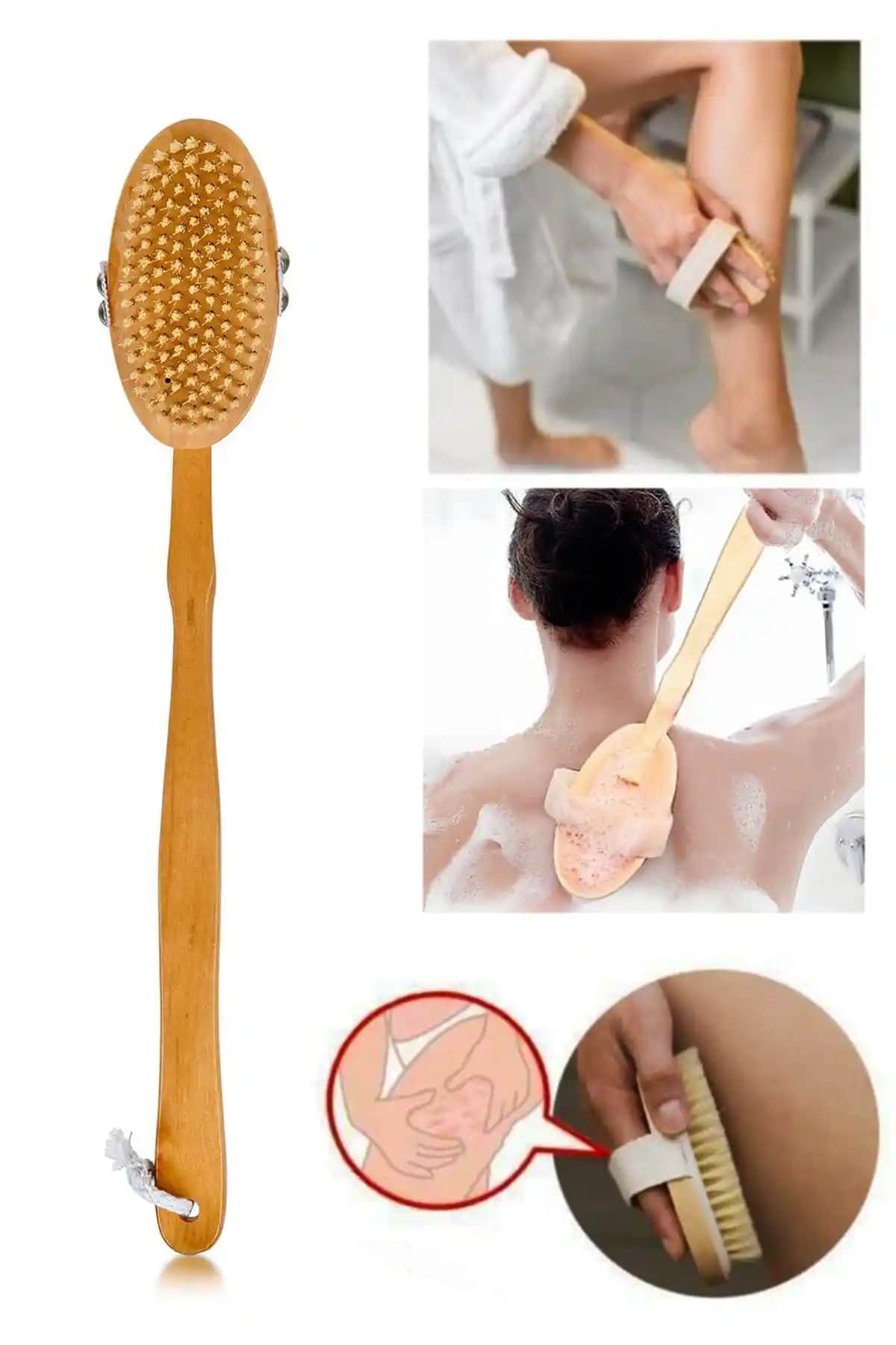 MUJGAN Doğal At Kılı Selülit Fırçası ile Etkili ve Doğal Cilt Bakımı Yöntemi