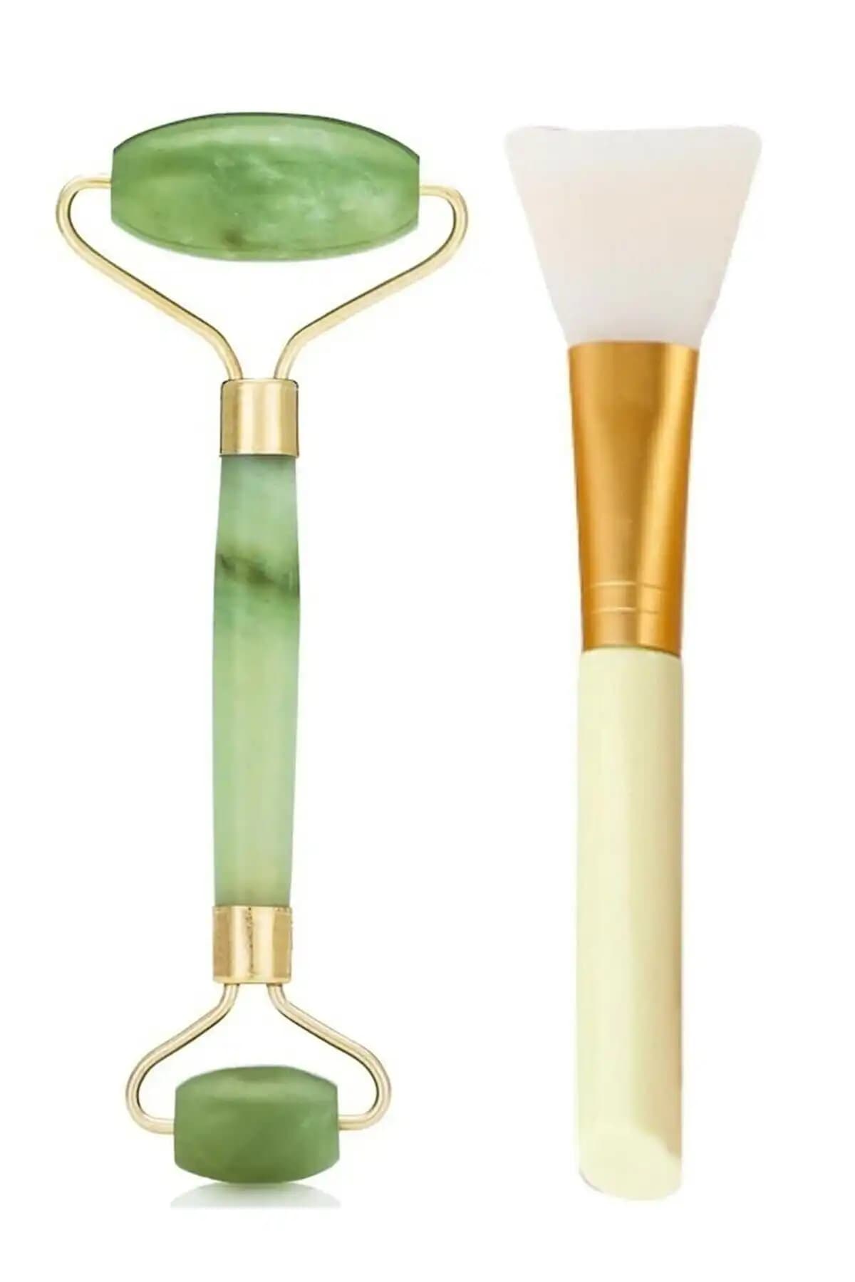MUJGAN Jade Roller ve Maske Sürme Fırçası Seti ile Profesyonel Cilt Bakımı Deneyimi