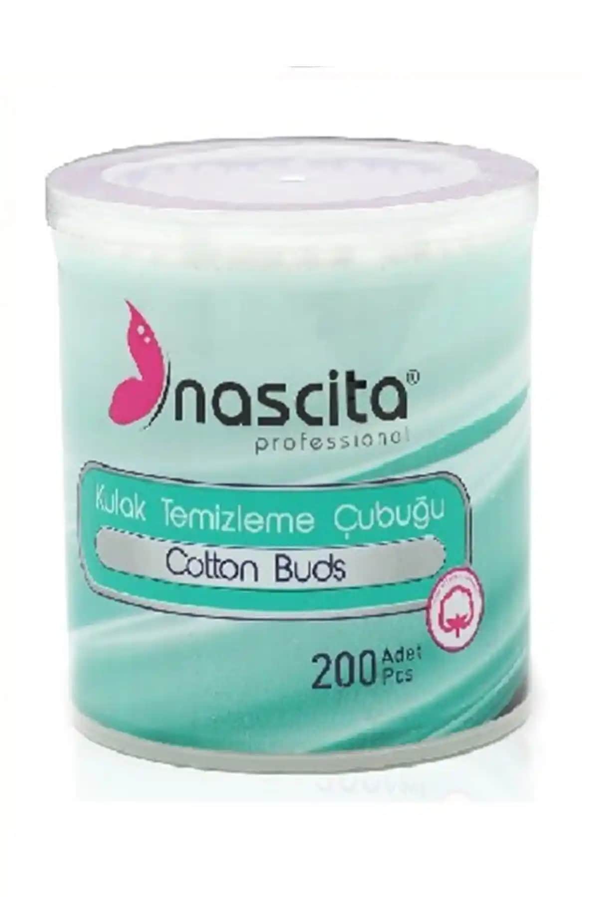 Nascita Kulak Temizleme Çubuğu 200'lü Güvenilir ve Hijyenik Kulak Bakım Ürünü