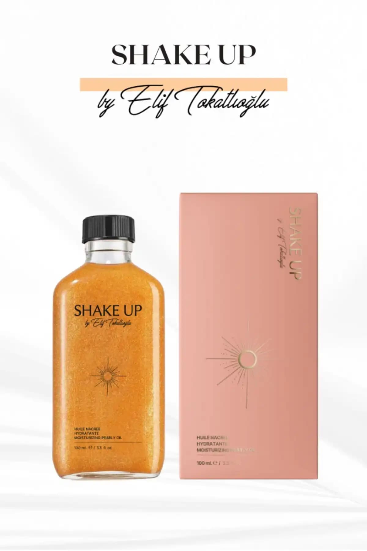 Naturawell Shake Up Nemlendirici Vücut Yağı Elif Tokatlıoğlu ile Parlaklık ve Nem Sağlar