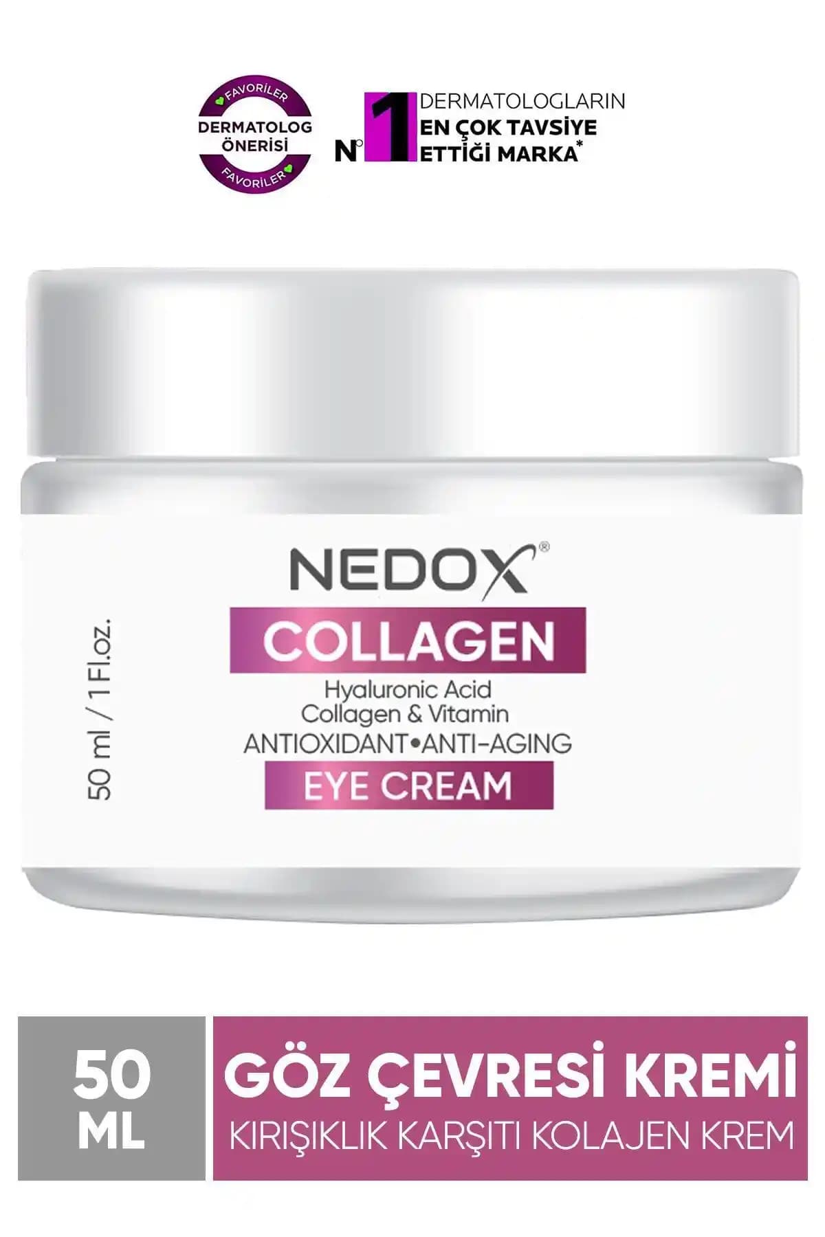 NEDOX Kırışıklık Karşıtı Kolajen Göz Çevresi Kremi İncelemesi ve Kullanım Tavsiyeleri