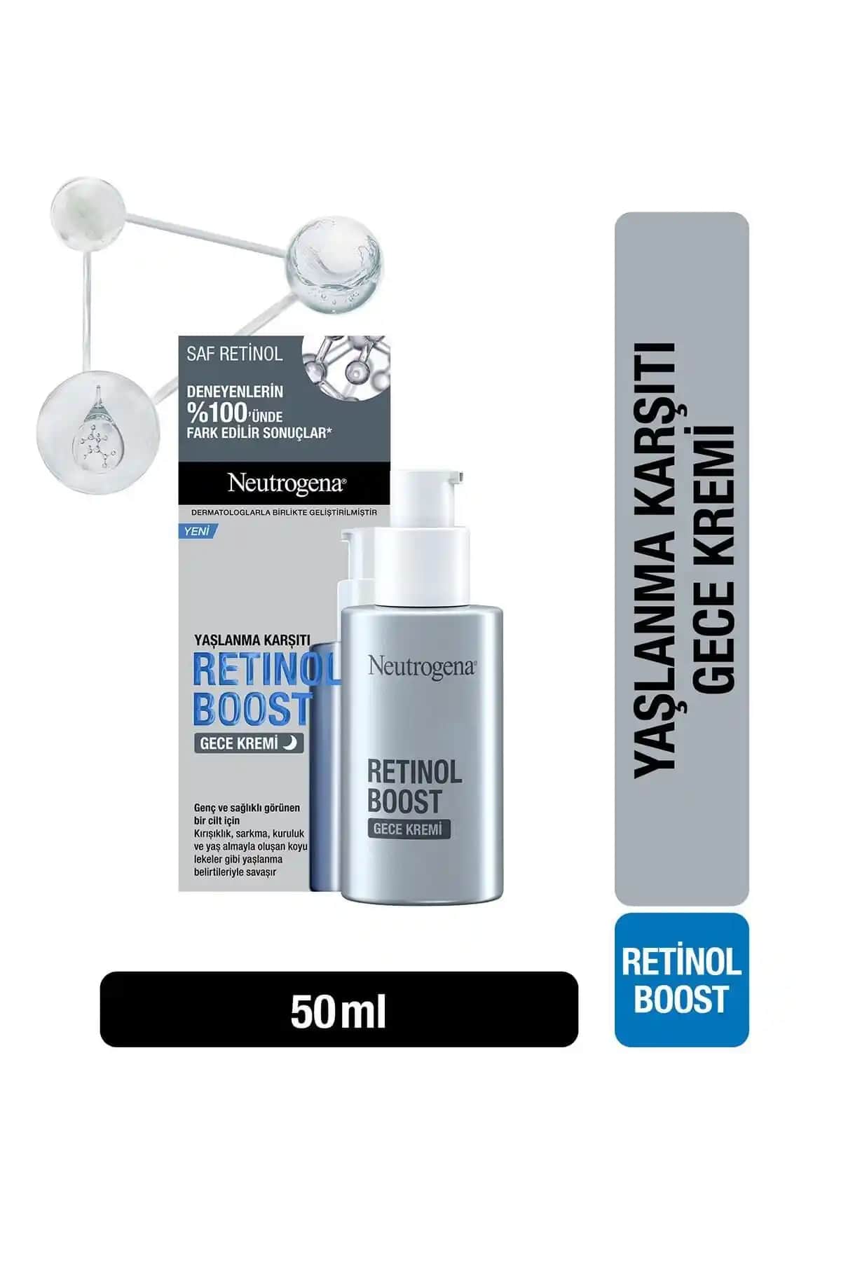 Neutrogena Retinol Boost Antiaging Gece Kremi ile Genç ve Parlak Cilt Sağlamak