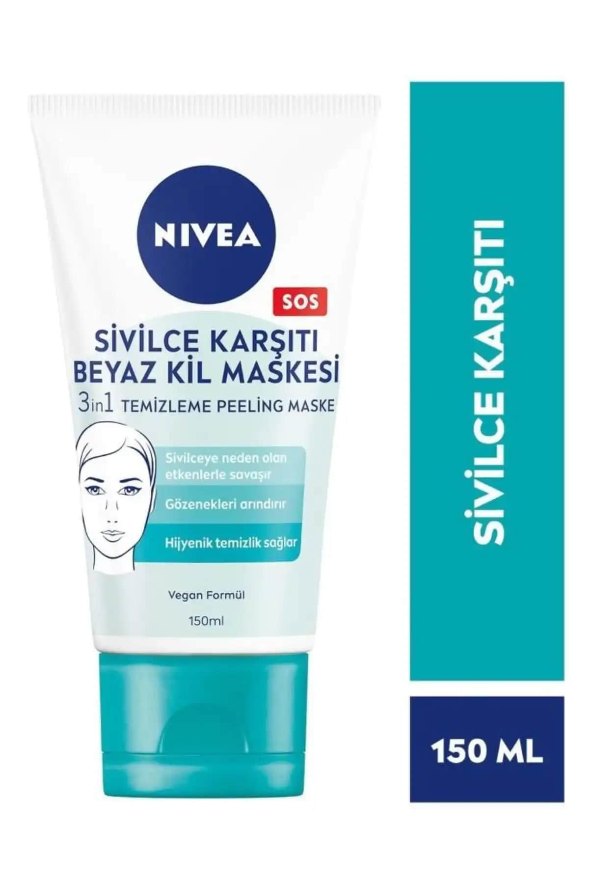 2025'te Sivilcelerle Savaşın: NIVEA 3'ü 1 Arada Beyaz Kil Maskesiyle Tanışın