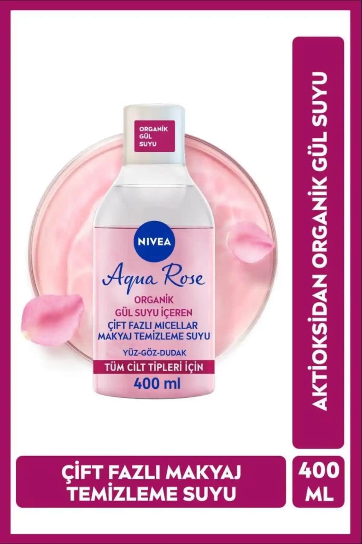 NIVEA Aqua Rose Micellar Gül Suyu: Hassas Ciltler İçin Etkili ve Doğal Temizlik Ürünü