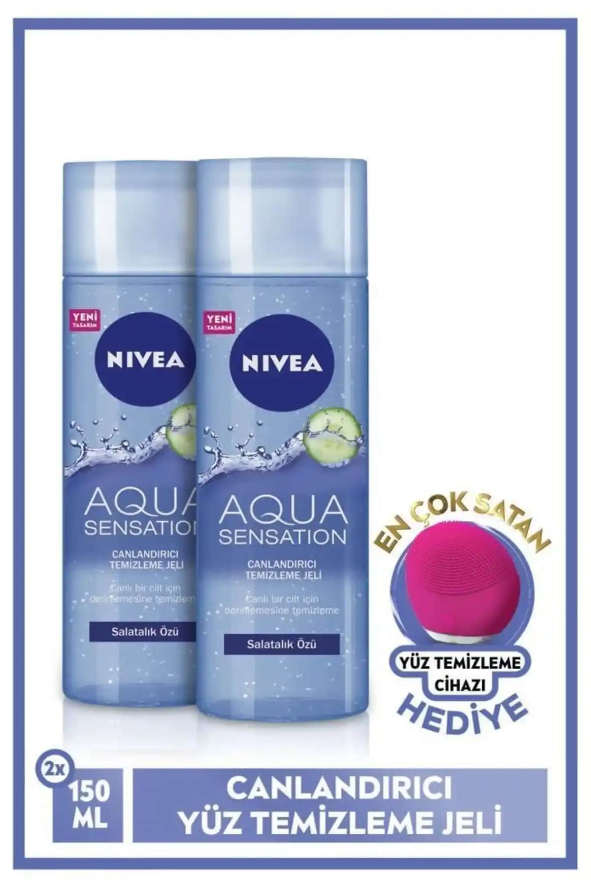 NIVEA Aqua Sensation ve Forever Yüz Temizleme Cihazı: Derinlemesine Temizlik ve Cilt Canlandırma