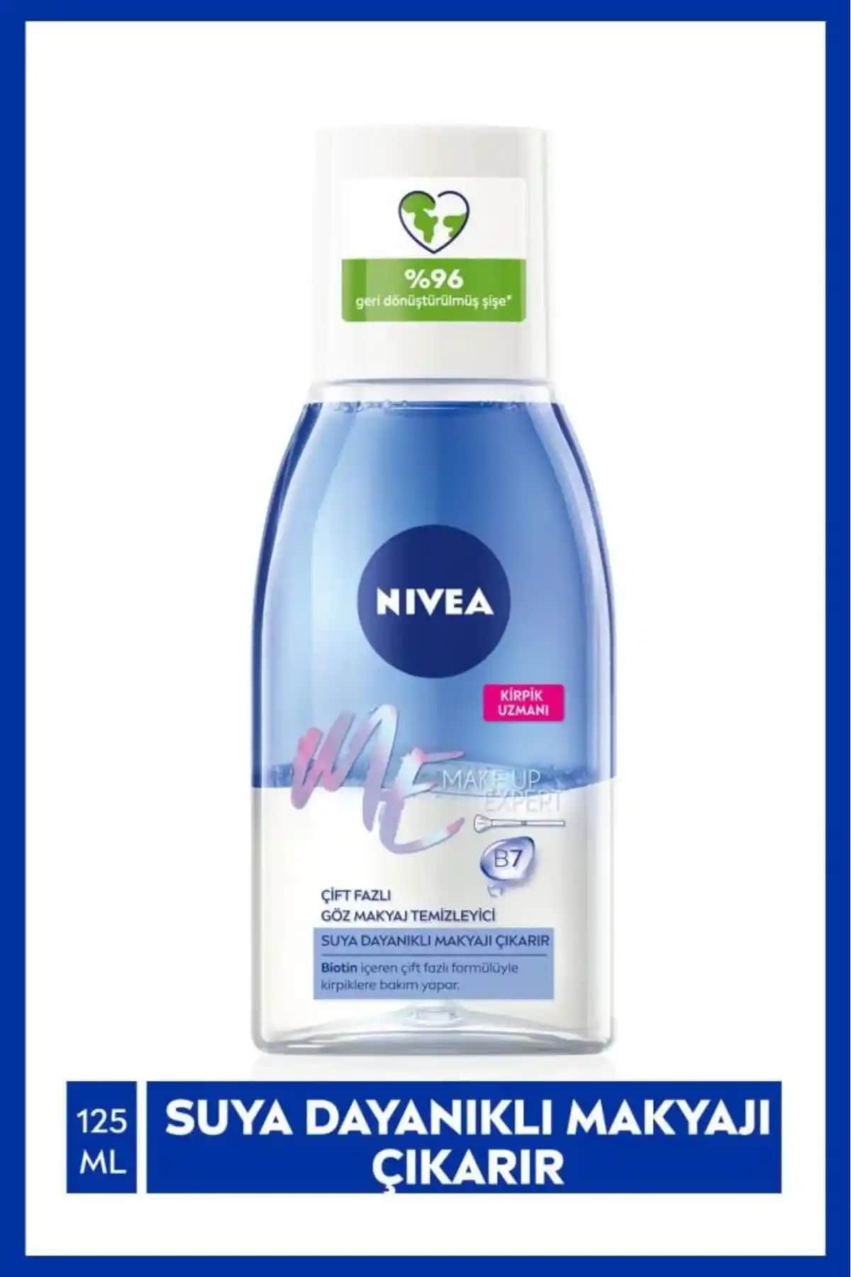 NIVEA Çift Fazlı Göz Makyaj Temizleyici: Hassas Gözler İçin Güvenli ve Etkili Temizlik Çözümü