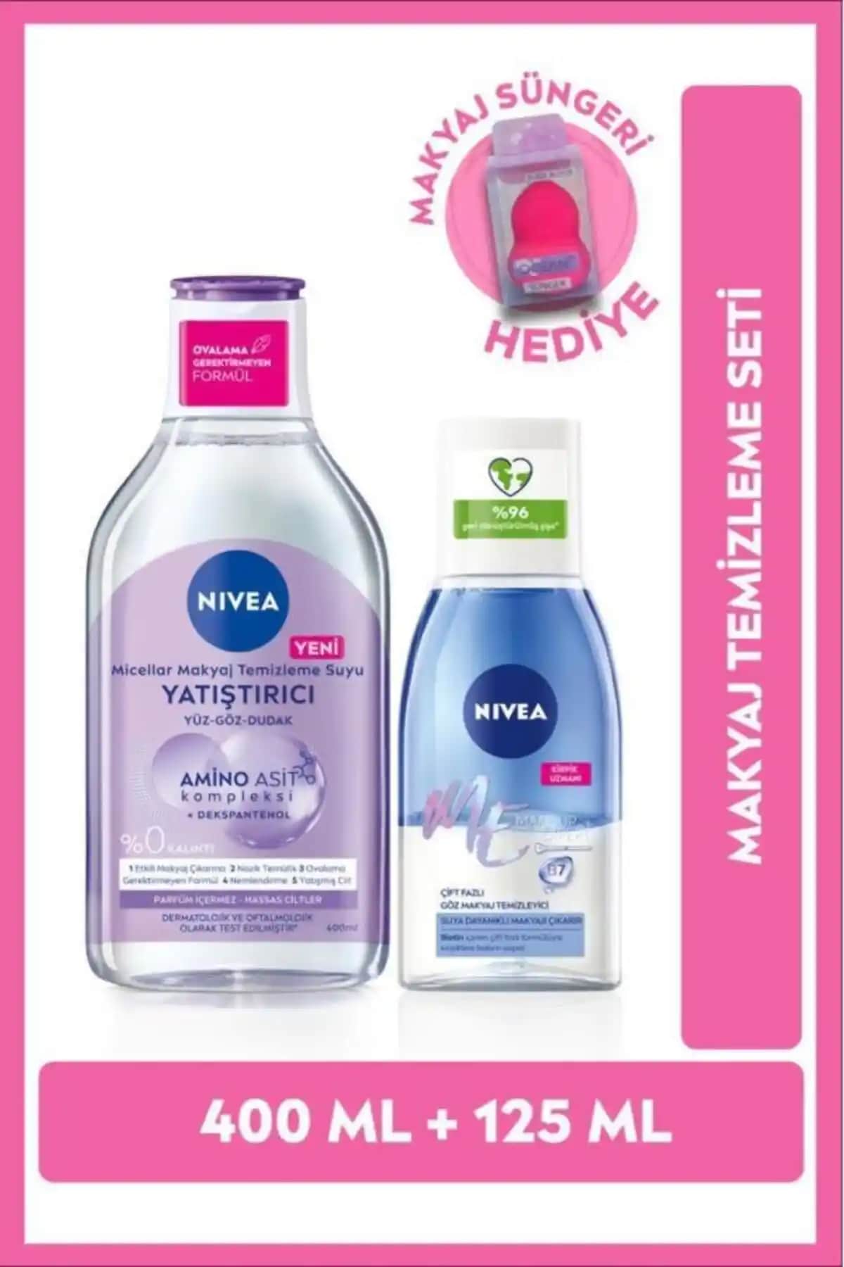 NIVEA Çift Fazlı ve Micellar Makyaj Temizleme Ürünleri Günlük Bakımda Güvenilir Çözüm