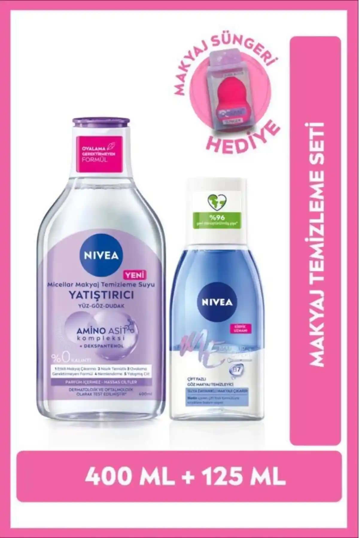 NIVEA Çift Fazlı ve Micellar Makyaj Temizleme Ürünleri Günlük Bakımda Güvenilir Çözüm