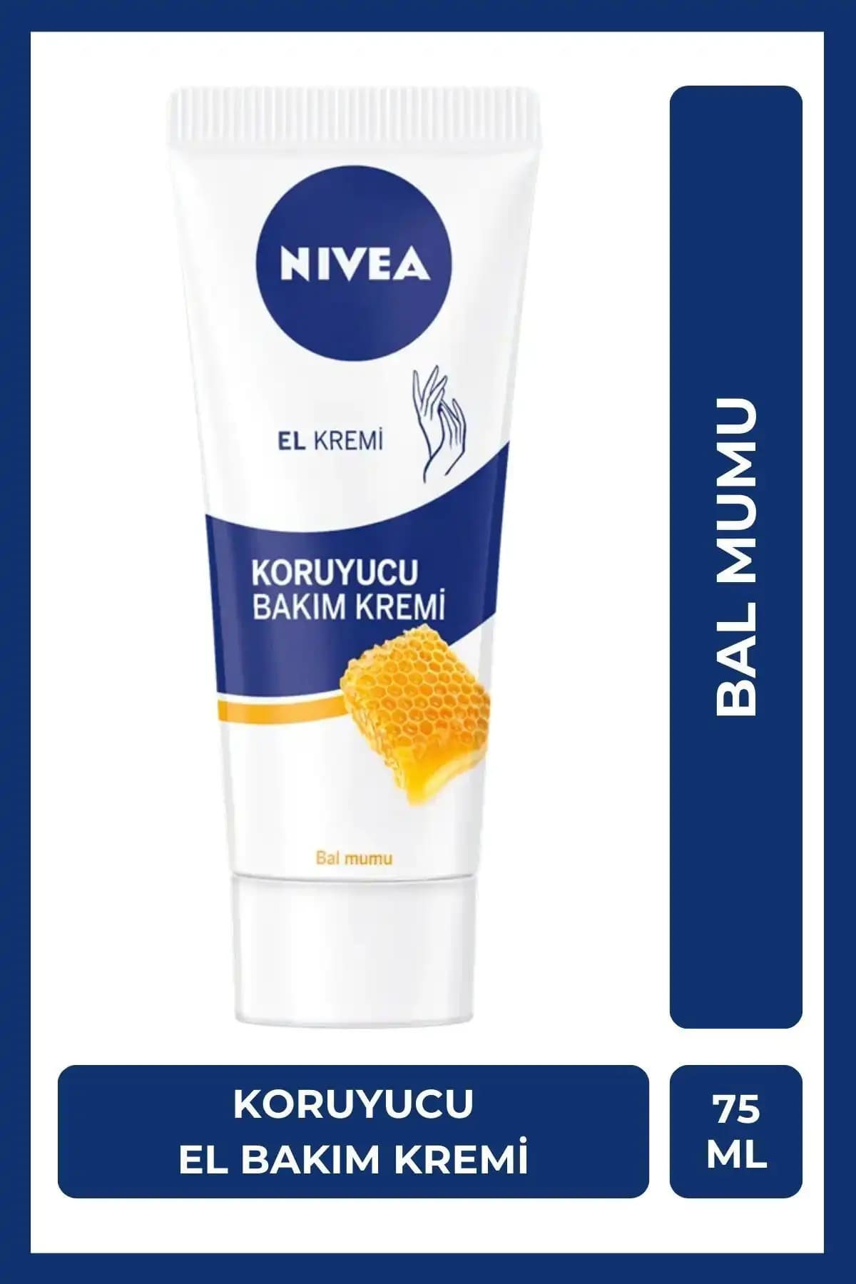 NIVEA Koruyucu El Bakım Kremi Balmumu ile Elleriniz Korunsun ve Nem Dolsun