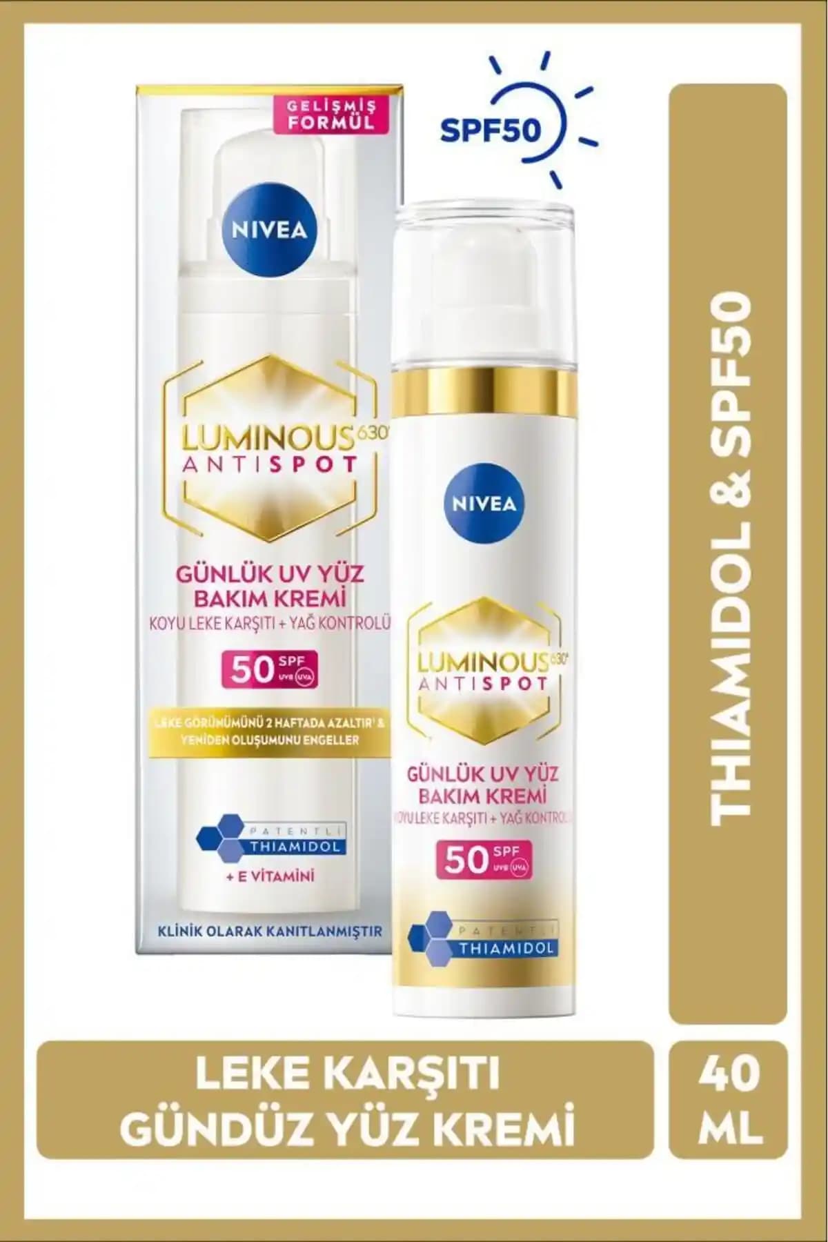 NIVEA Luminous630 Thiamidol Leke Karşıtı Gündüz Kremi Detaylı İnceleme ve Kullanım Rehberi