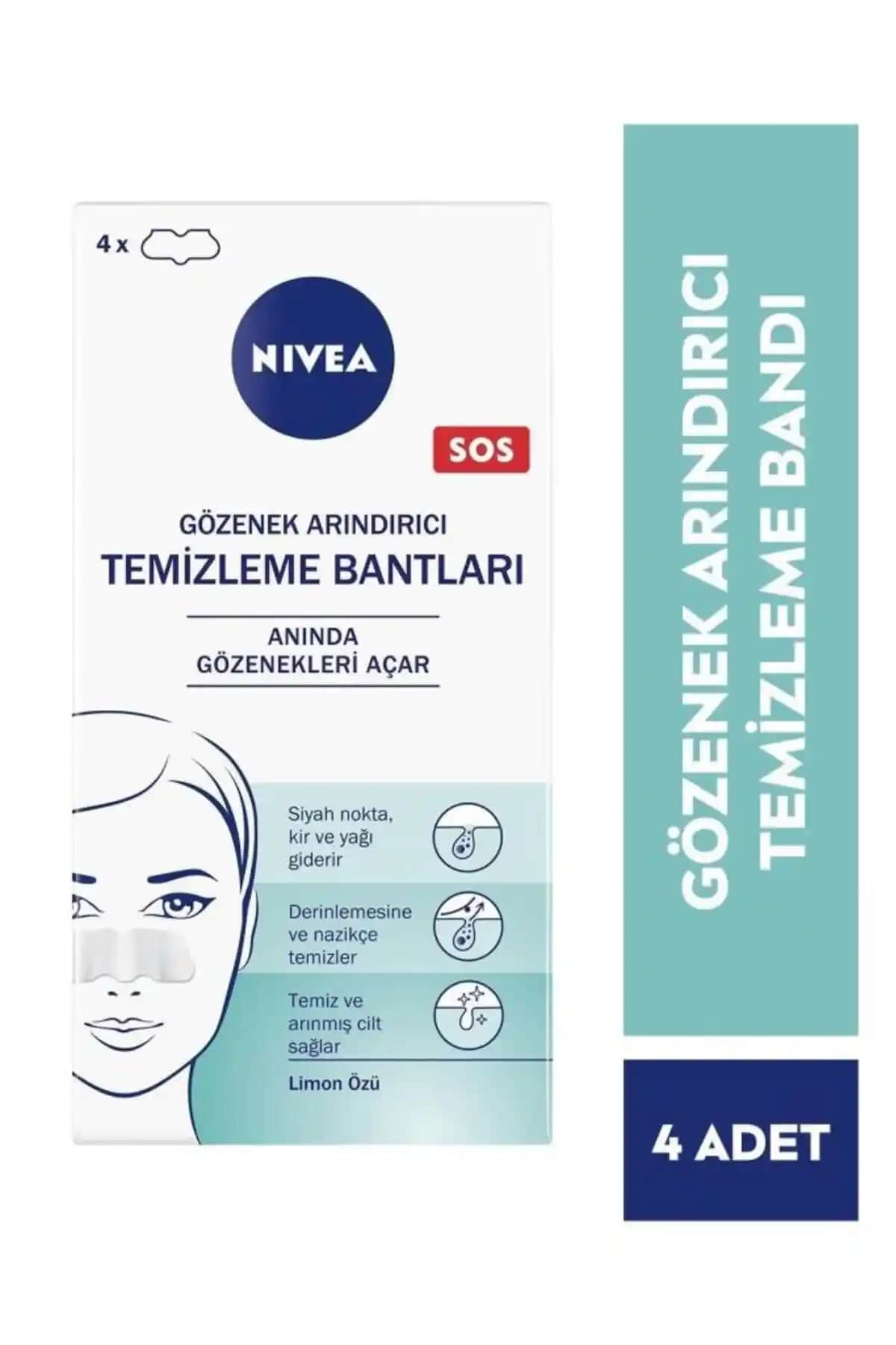 NIVEA Siyah Nokta Temizleyici Burun T-Bant: Gözenekleri Arındıran ve Siyah Noktaları Azaltan Çözüm