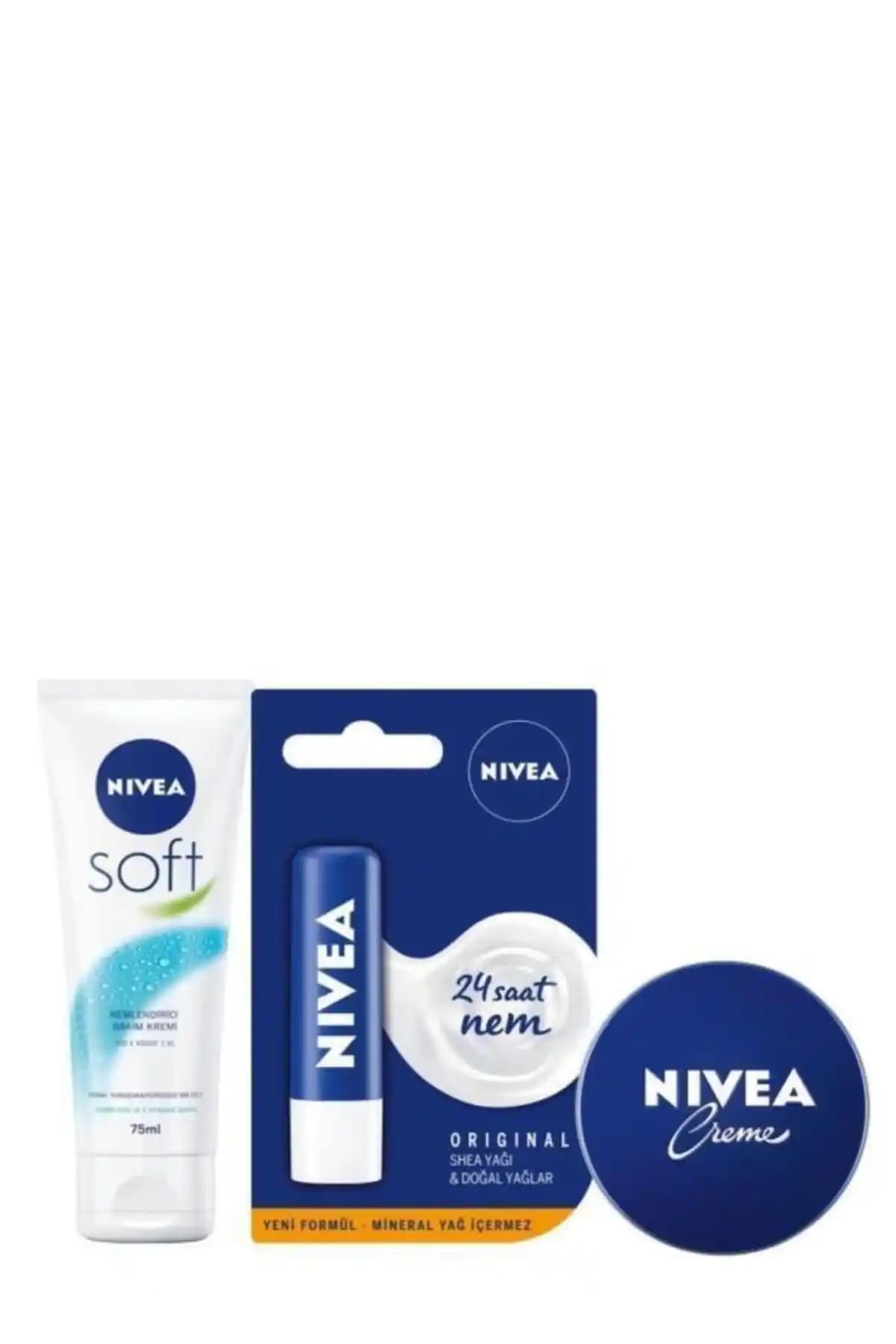 NIVEA Soft Krem ve Dudak Kremi: Yüksek Kaliteli Cilt ve Dudak Bakımı Ürünleri