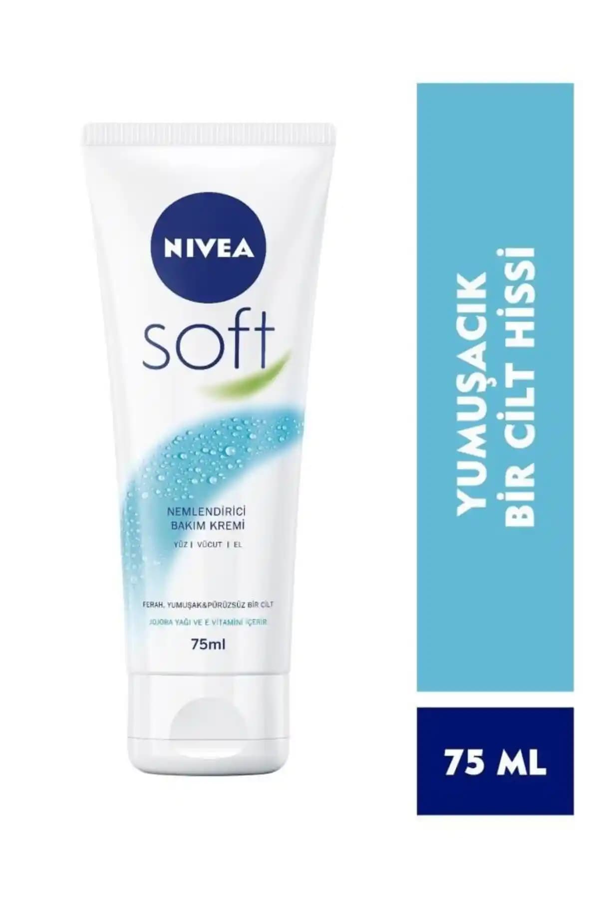 NIVEA Soft Nemlendirici Vücut Bakım Kremi ile Yumuşak ve Sağlıklı Cilt Elde Edin