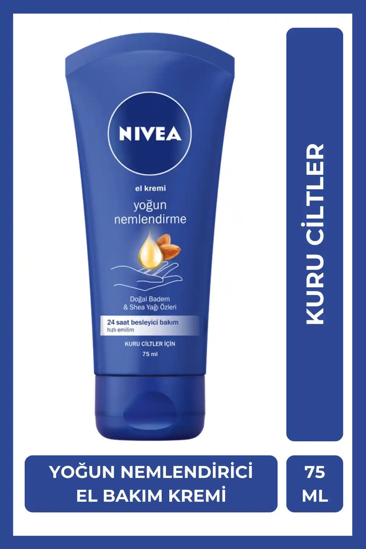 NIVEA Yoğun Nemlendirici El Bakım Kremi Kuru ve Hassas Eller İçin Güvenilir Çözüm