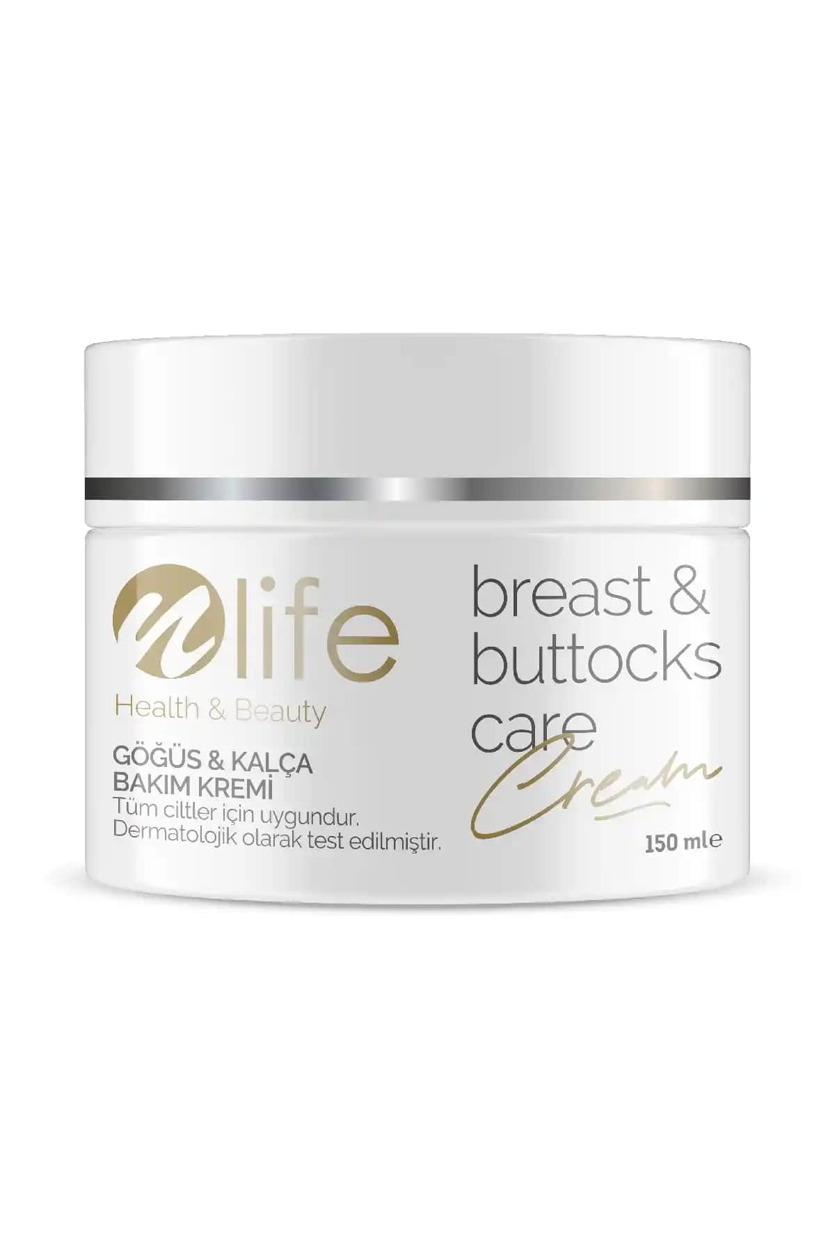 NLife Göğüs ve Kalça Bakım Kremi: Doğal İçeriklerle Sıkılaştırıcı ve Yenileyici Etki