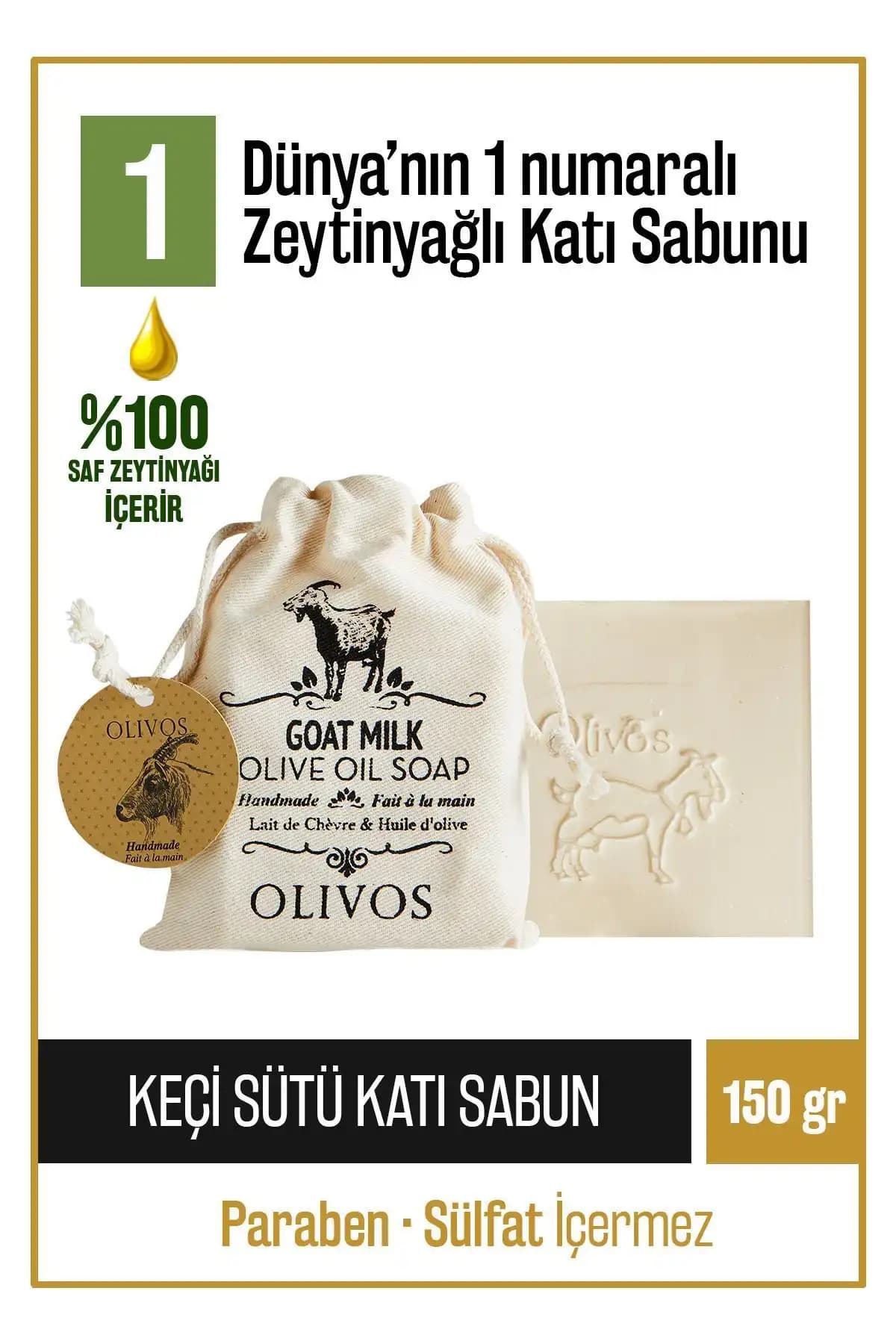 Olivos Doğal Keçi Sütü ve Zeytinyağlı Katı Sabun: Doğal ve Etkili Cilt Bakım Ürünü Tanıtımı