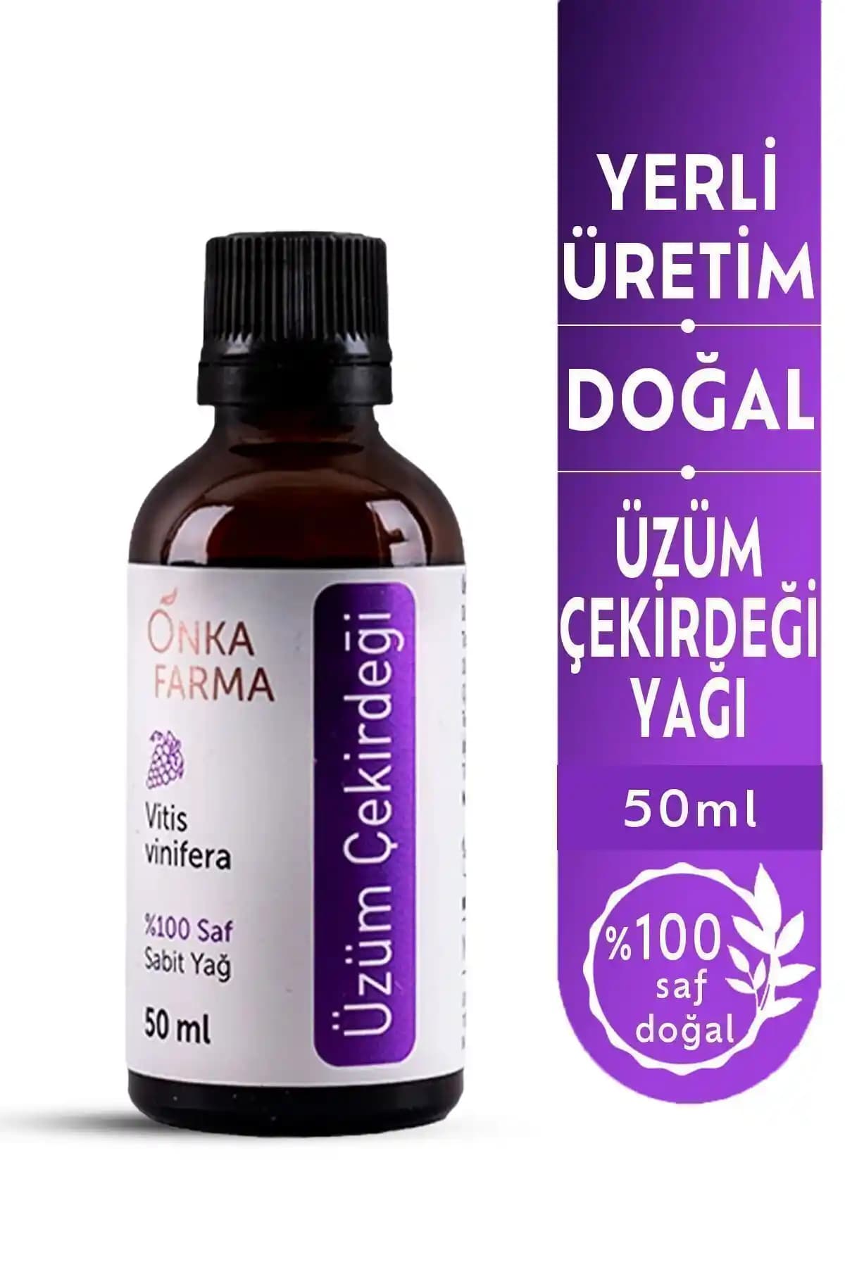 OnkaFarma %100 Saf Üzüm Çekirdeği Yağı ile Doğal Güzellik ve Sağlık Destekleri