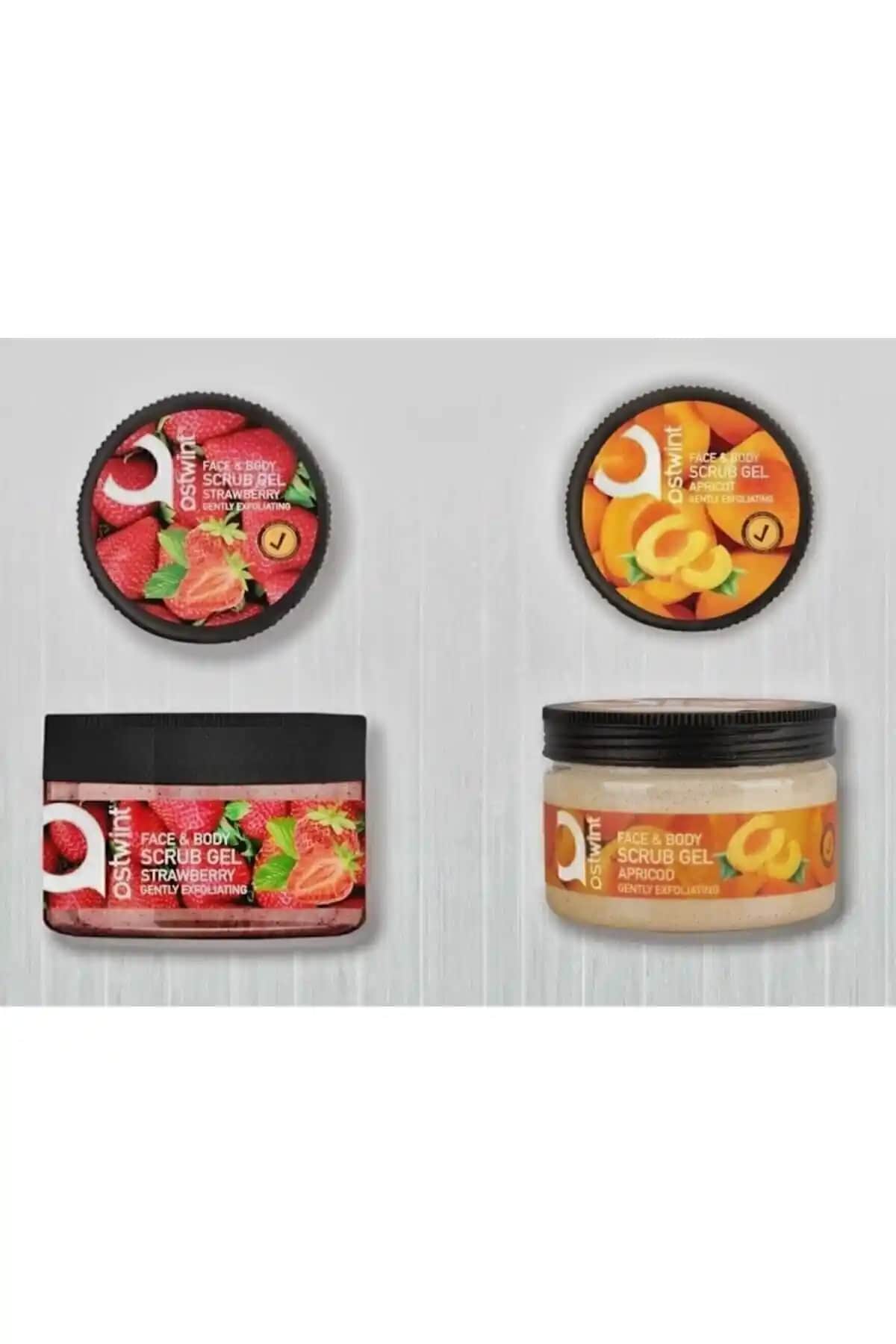 Ostwint Çilek ve Kayısı Scrub: Doğal ve Etkili Cilt Arındırıcı Peeling Ürünü