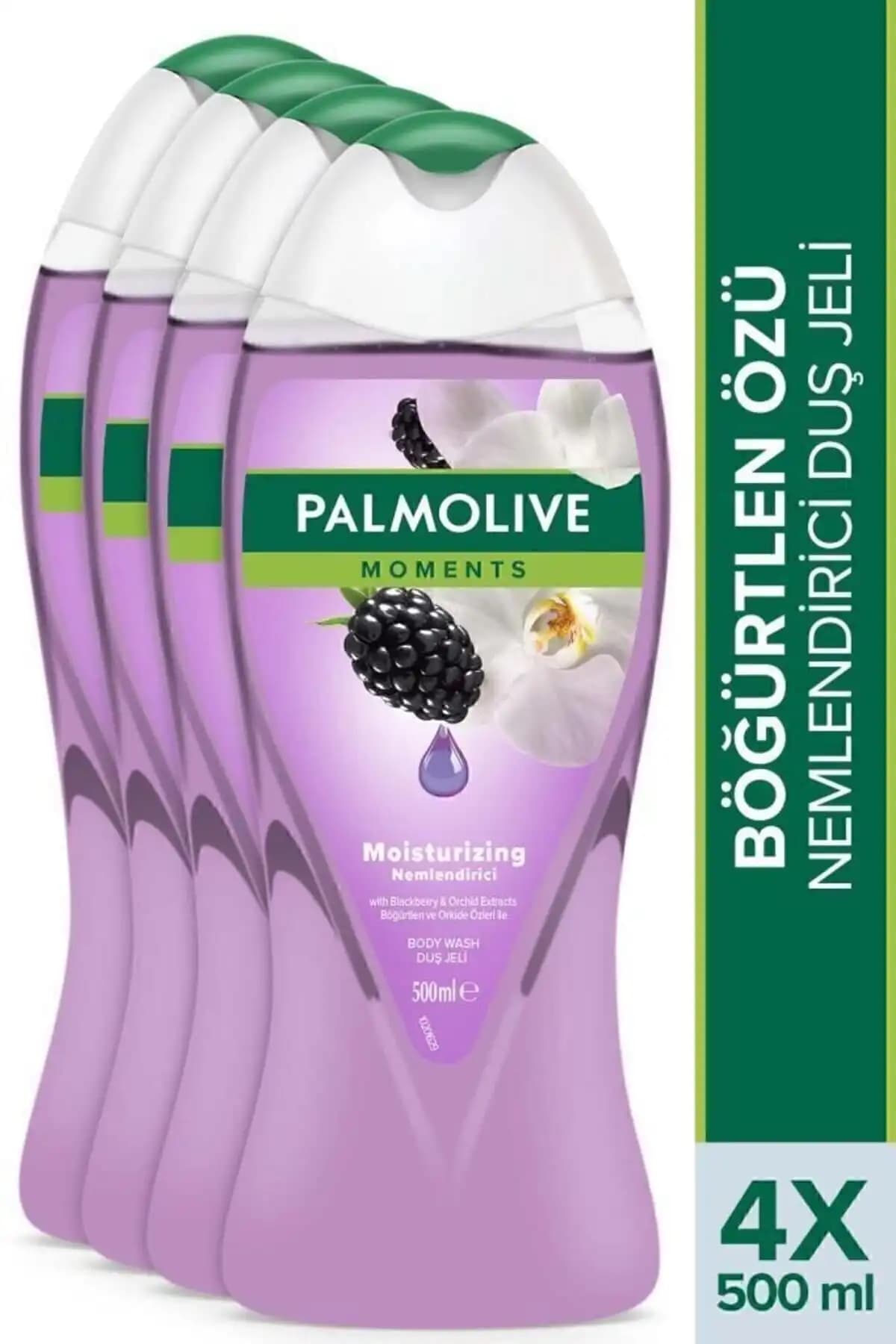 Palmolive Moments Böğürtlen ve Orkide Özleri ile Nemlendirici Duş Jeli 500 ml