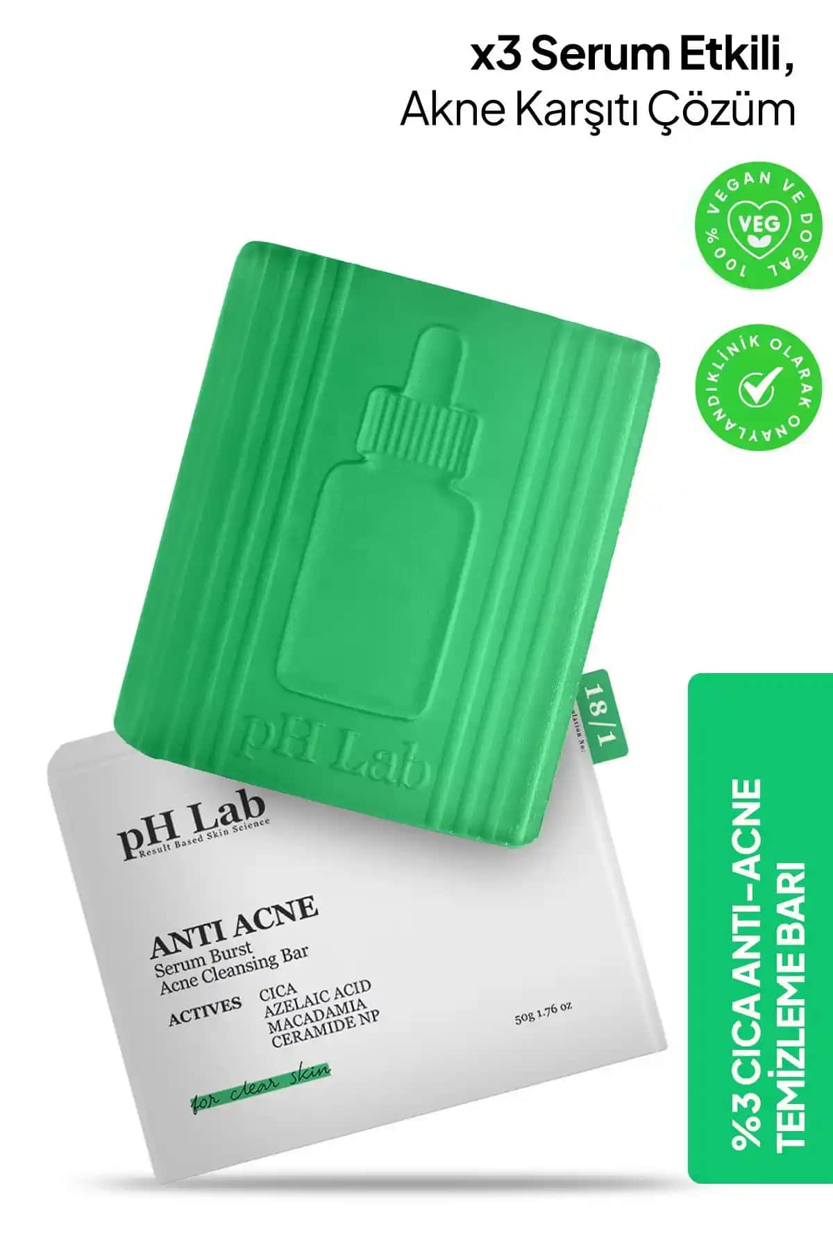 Ph Lab Anti Acne Serumu ve Temizleme Barı: Akne ve Gözenek Sorunlarına Etkili Çözüm