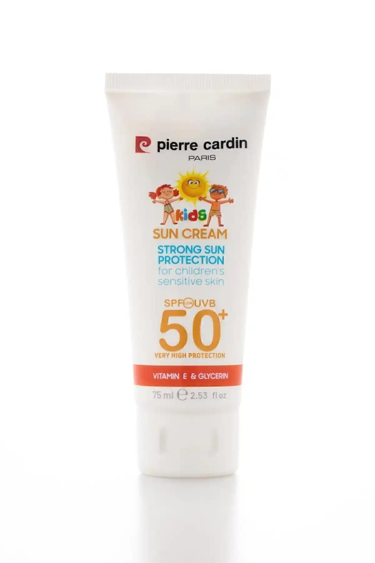 Pierre Cardin Çocuk Güneş Koruyucu Kremi SPF 50+ Güvenli ve Hassas Ciltler İçin Uygun