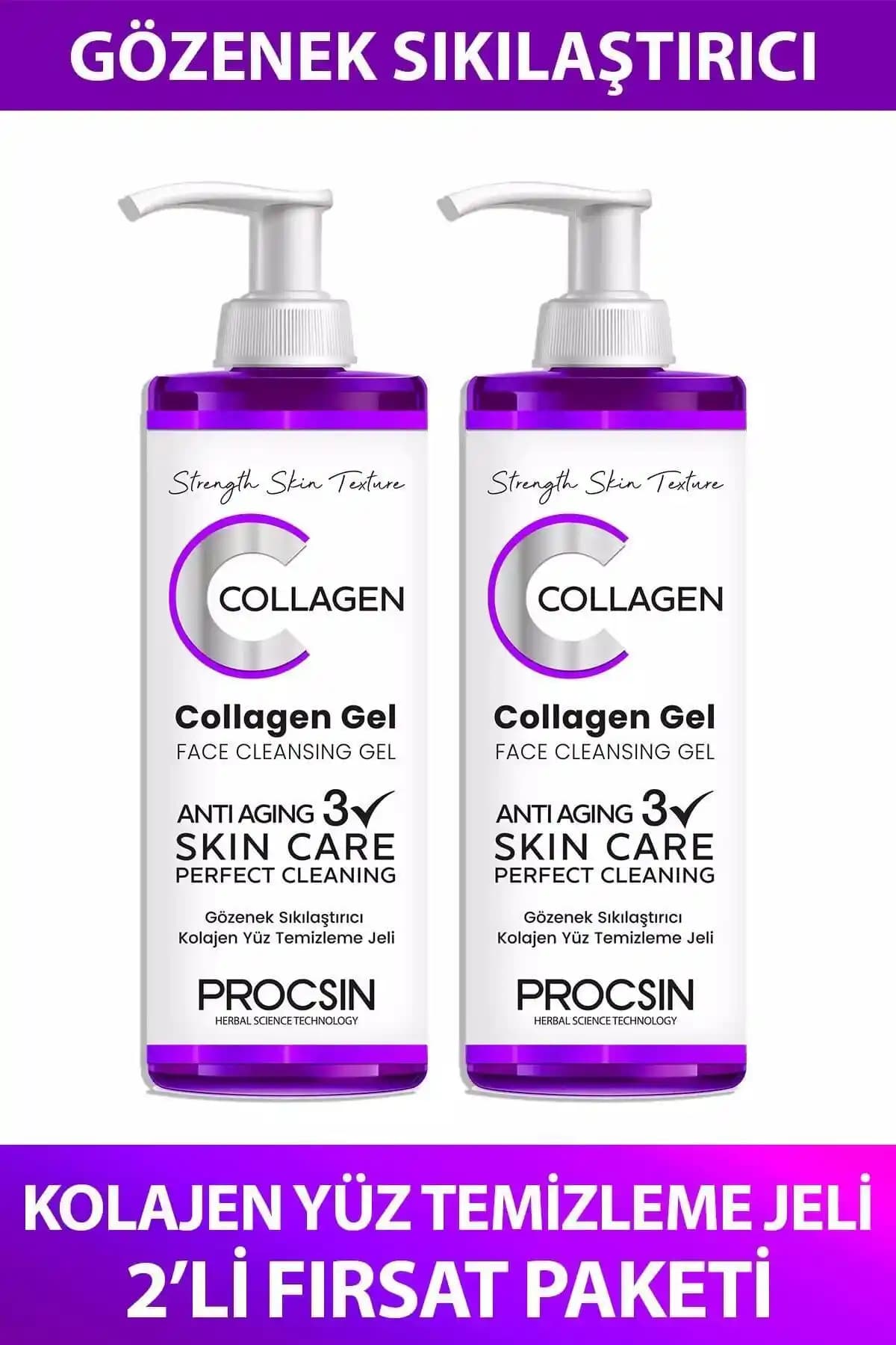 PROCSIN Gözenek Sıkılaştırıcı Kolajen Jel ile Cilt Sağlığınızı Güçlendirin