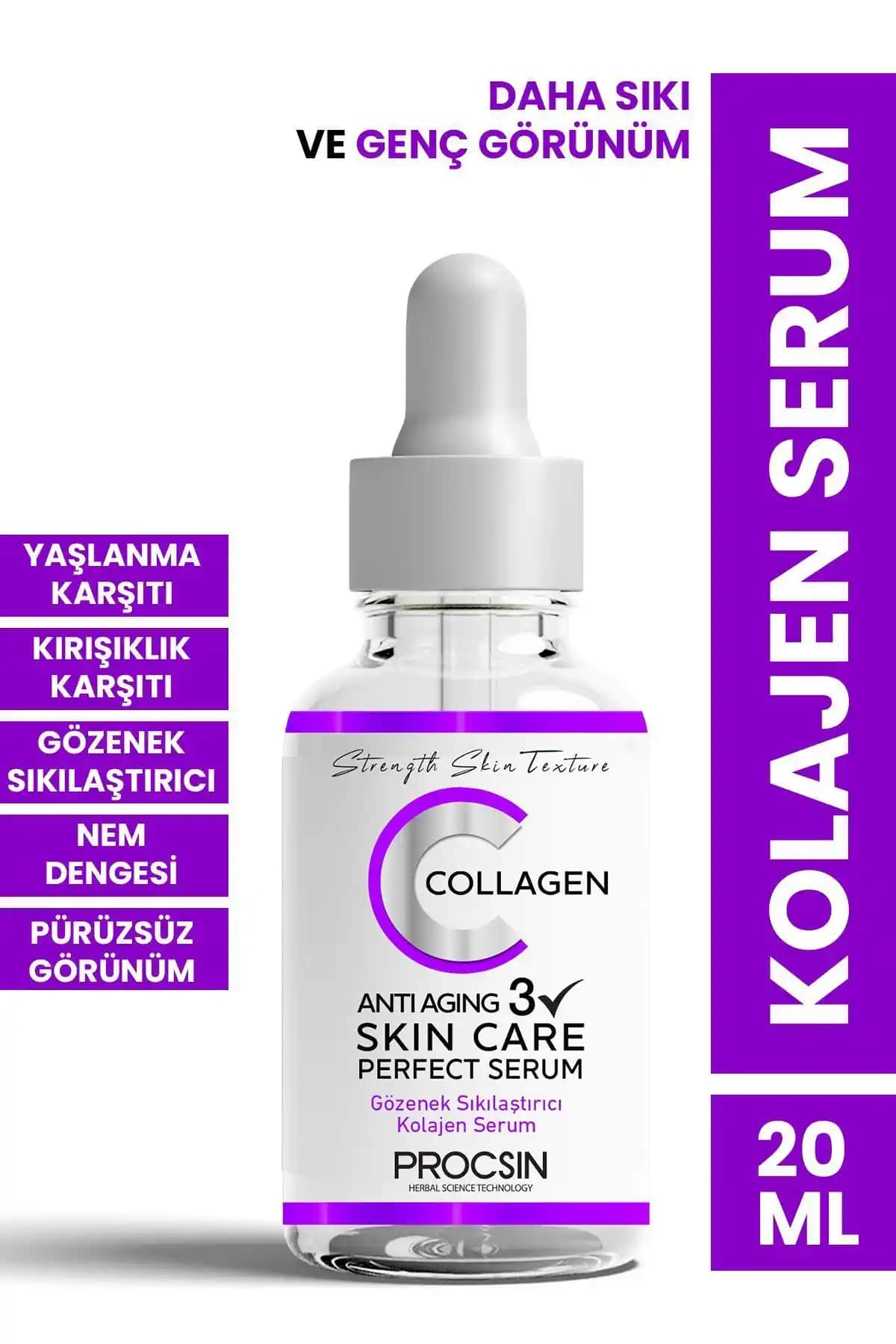 PROCSIN Yaşlanma ve Kırışıklık Karşıtı Kolajen Serumu Detaylı İnceleme ve Kullanıcı Yorumları