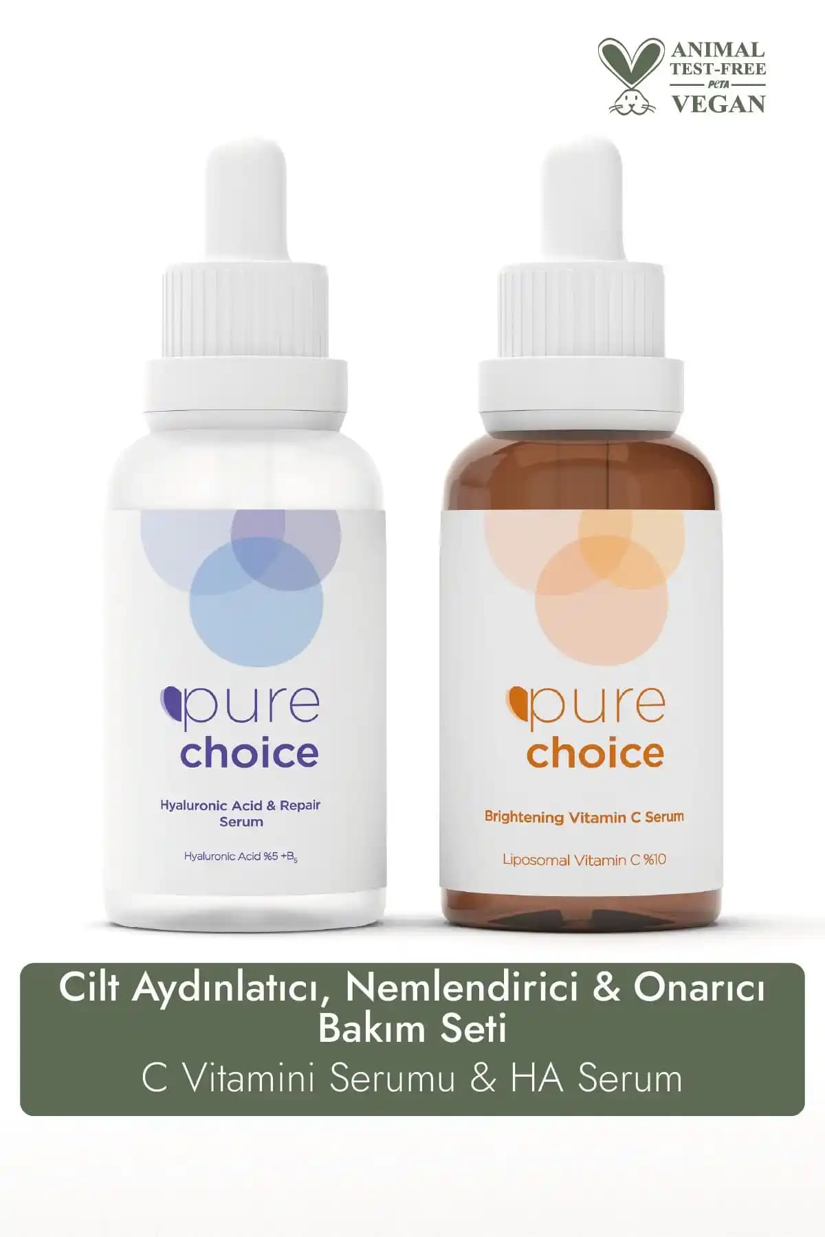 Pure Choice Cilt Aydınlatıcı Nemlendirici ve Onarıcı Bakım Seti Ürün İncelemesi