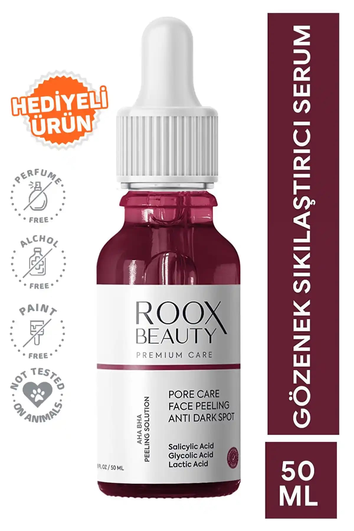 Roox Beauty Aha/Bha Yüz Peeling Serumu ile Cilt Yenileme ve Parlaklık Artışı