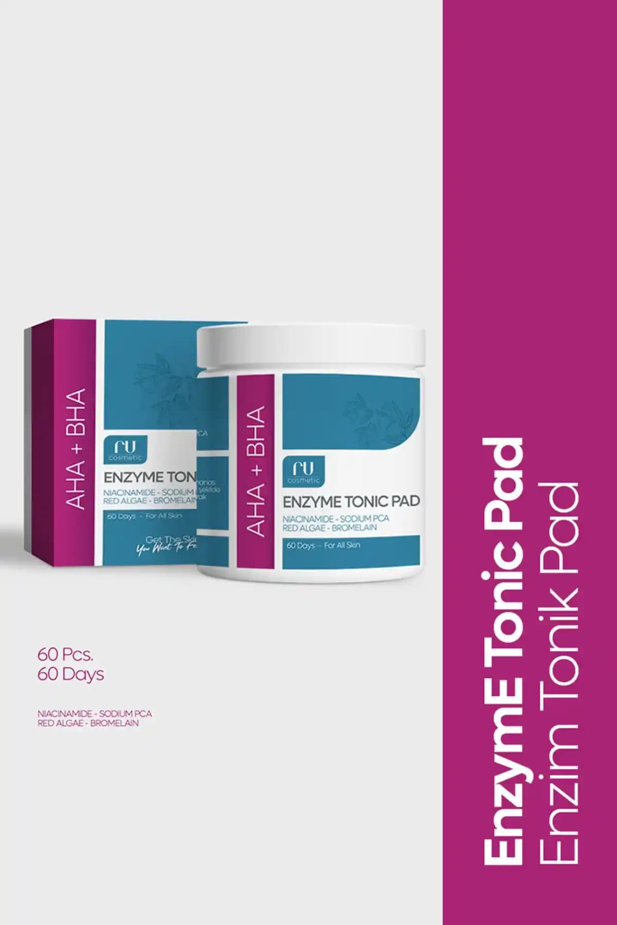 Ru Cosmetic AHA ve BHA Enzyme Gözenek Sıkılaştırıcı Tonik Pedleri Ürün İncelemesi