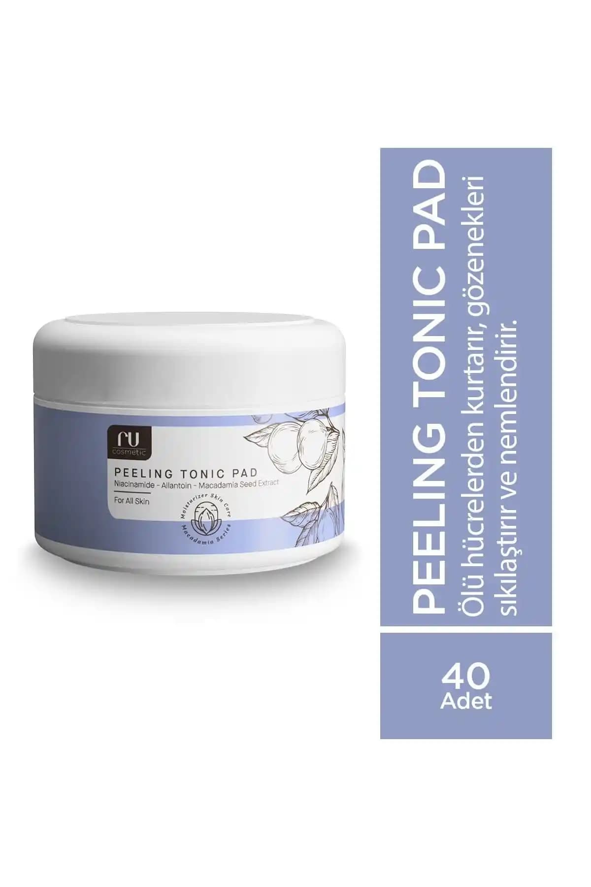 Ru Cosmetic Peeling Tonik Pad: Cilt Temizliği ve Yenileme İçin Güçlü Bir Çözüm