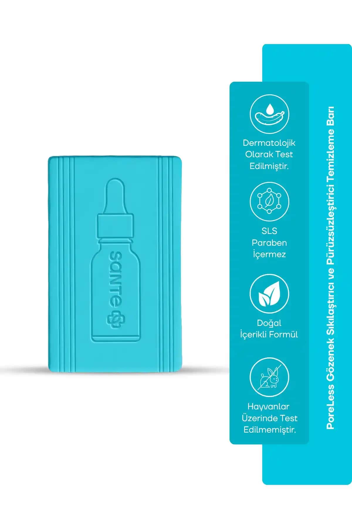 SantePlus PoreLess Gözenek Sıkılaştırıcı ve Pürüzsüzleştirici Temizleme Barı Özellikleri ve Kullanım Rehberi