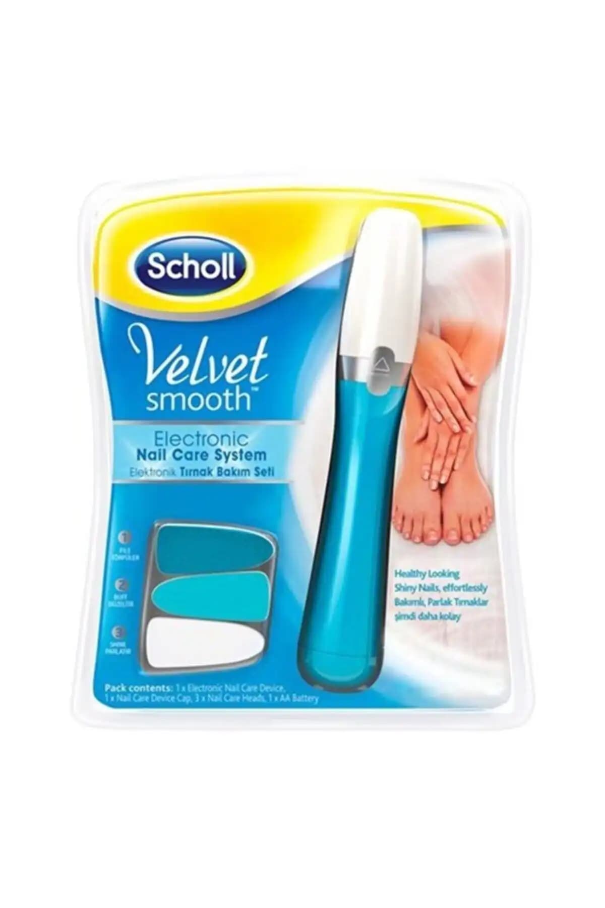 Scholl Velvet Smooth Elektronik Tırnak Bakım Seti: Pratik ve Etkili Kişisel Bakım Çözümü