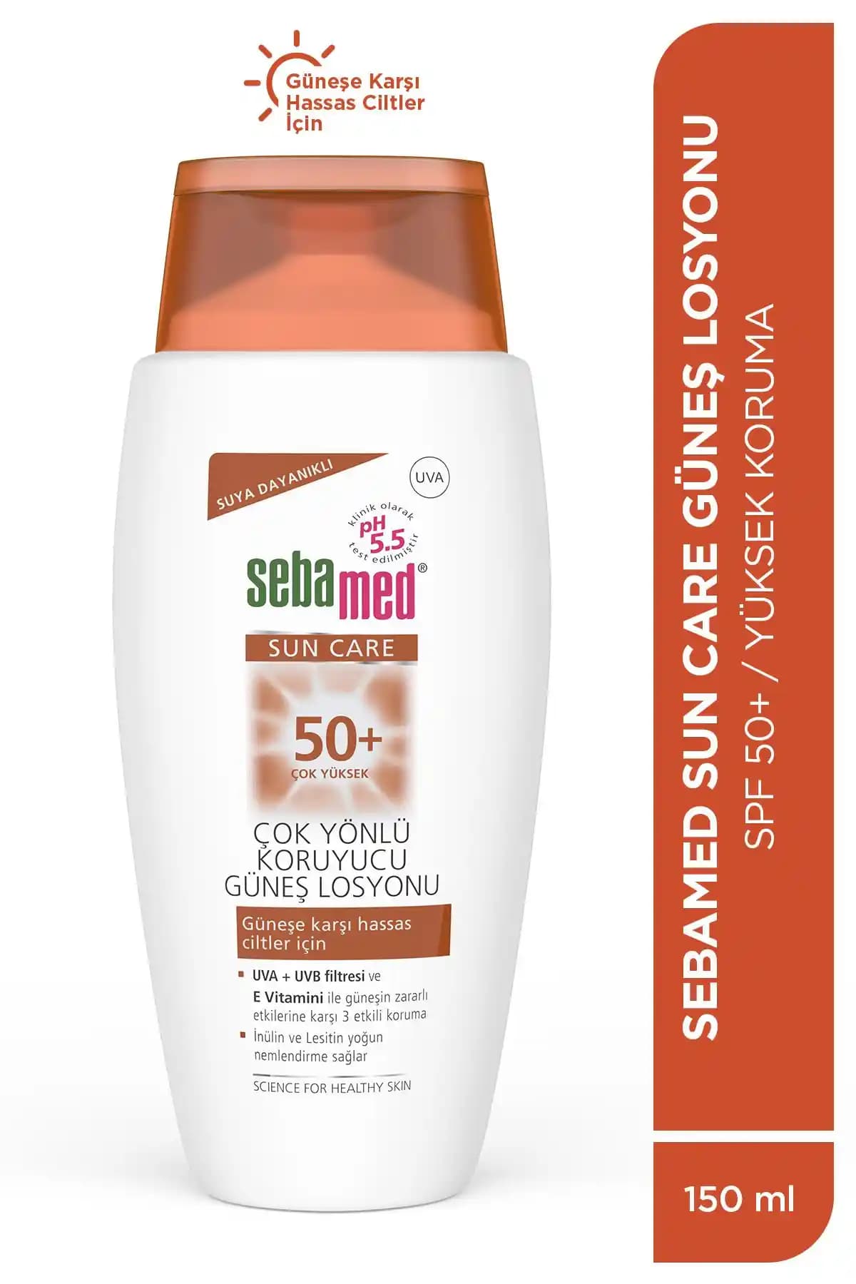 Sebamed Sun Care Güneş Losyonu SPF 50+ ile Hassas Ciltler İçin Yüksek Koruma ve Güvenli Kullanım
