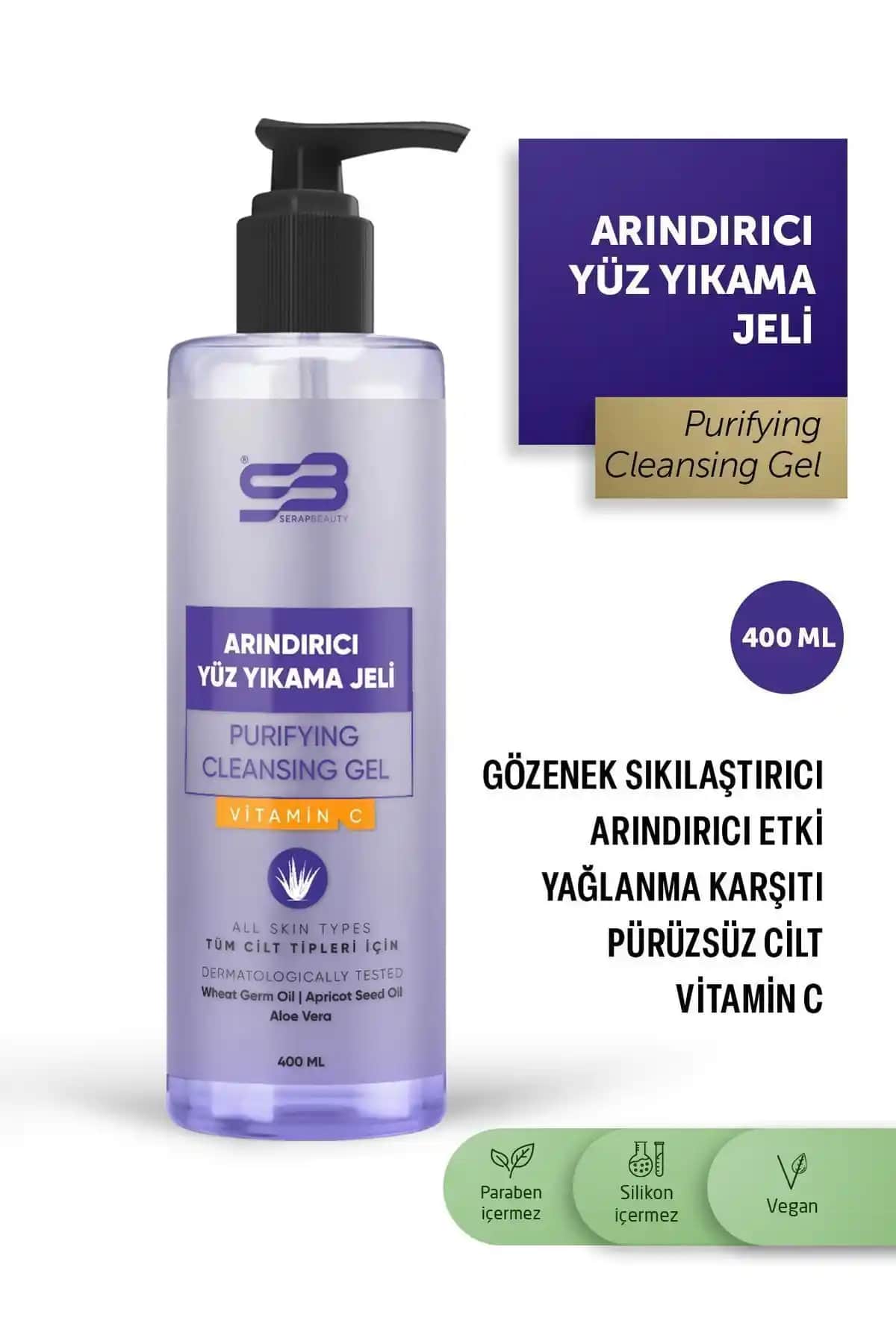 Serap Beauty C Vitaminli Akne ve Siyah Noktaları Temizleyici Jel Ürünü İncelemesi