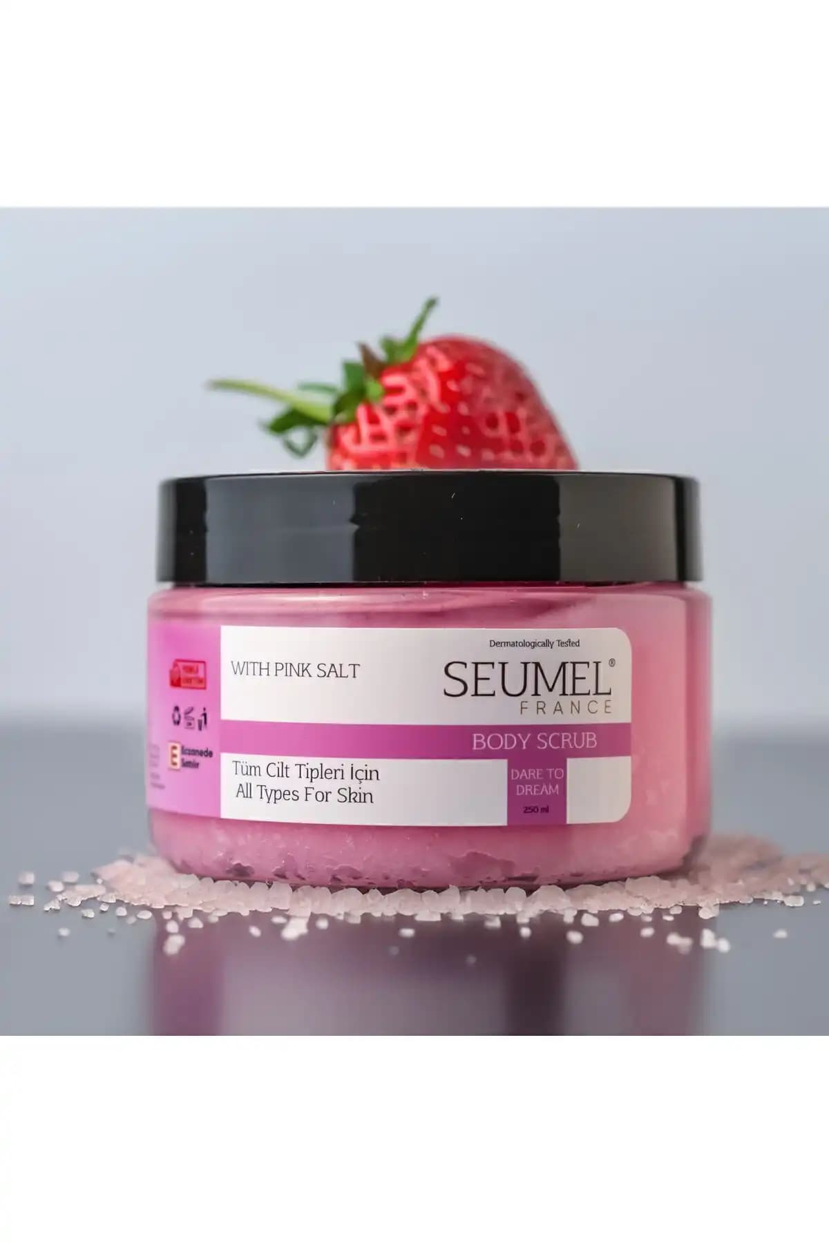 Seumel France Doğal Vegan Vücut Scrub: Derinlemesine Temizleyici ve Nemlendirici