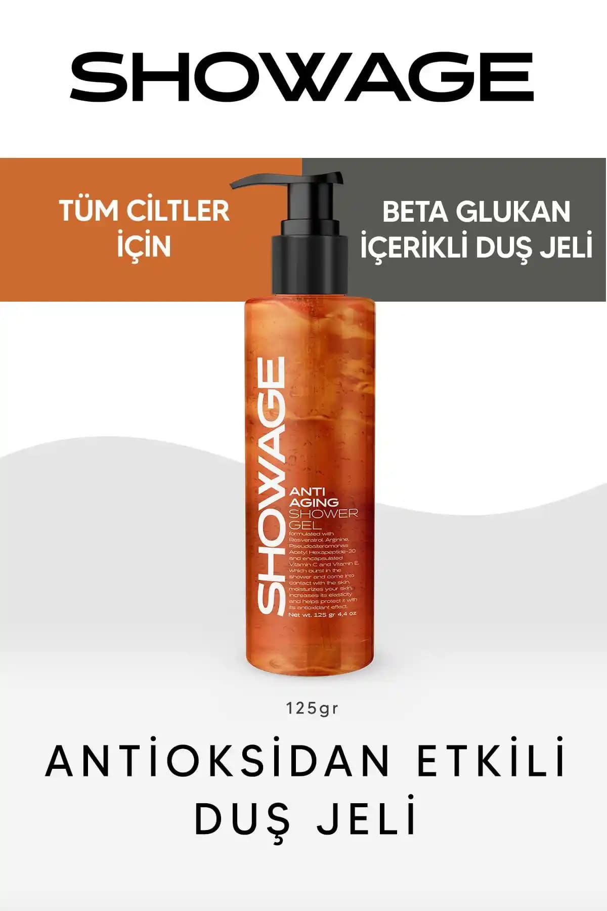 Showage Yaşlanma ve Kırışıklık Sonrası Sıkılaştırıcı Duş Jeli İncelemesi