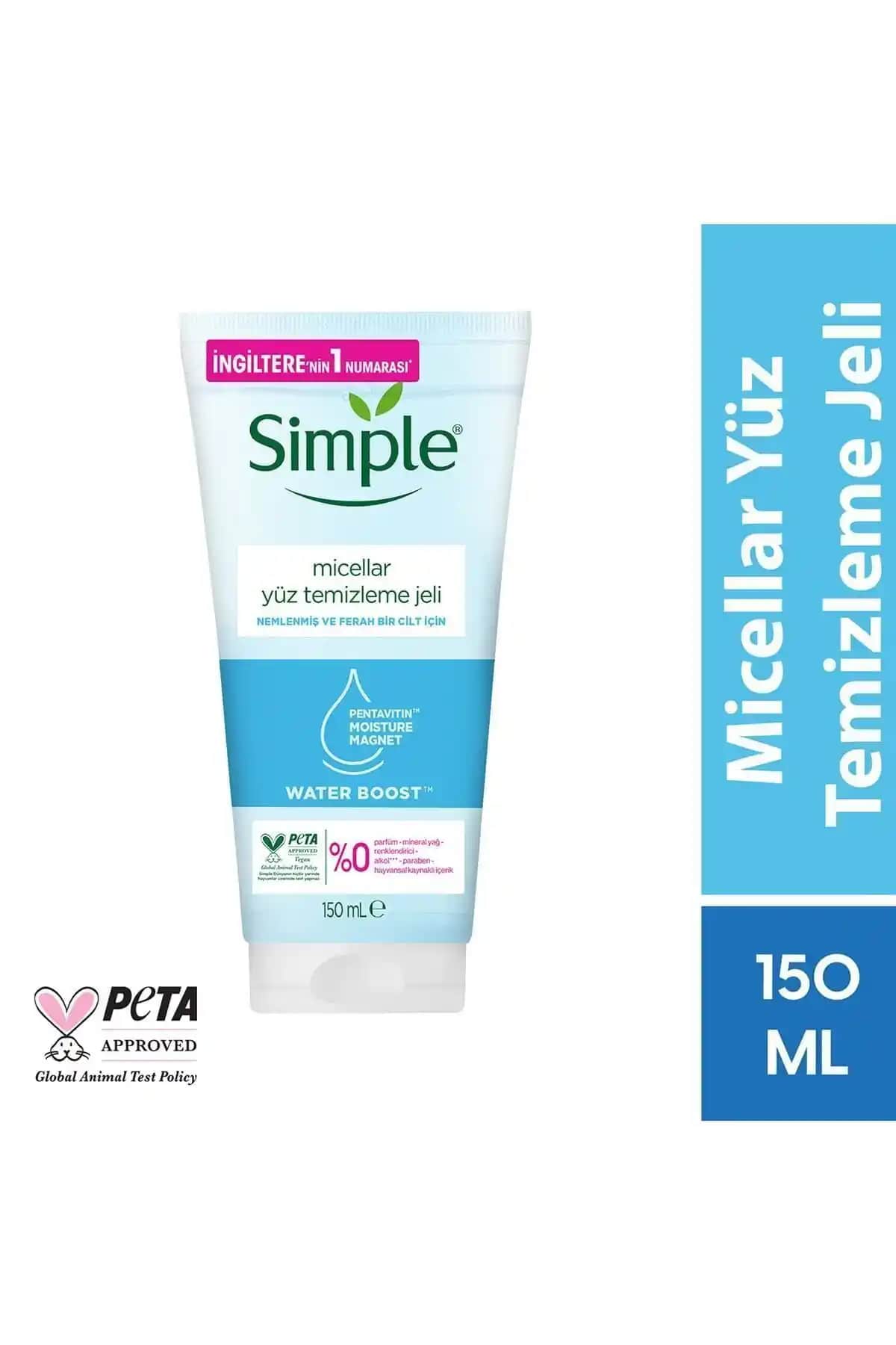 2025'te Cildinizde Devrim Yaratacak Simple Water Boost Micellar Jel
