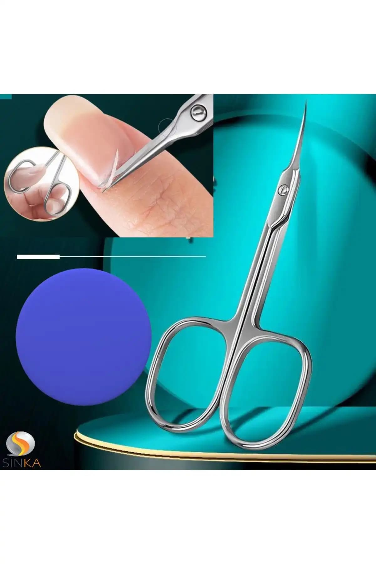 SİNKA Tırnak Eti Manikür Makası: Dayanıklı ve Ergonomik Profesyonel Bakım Aracı