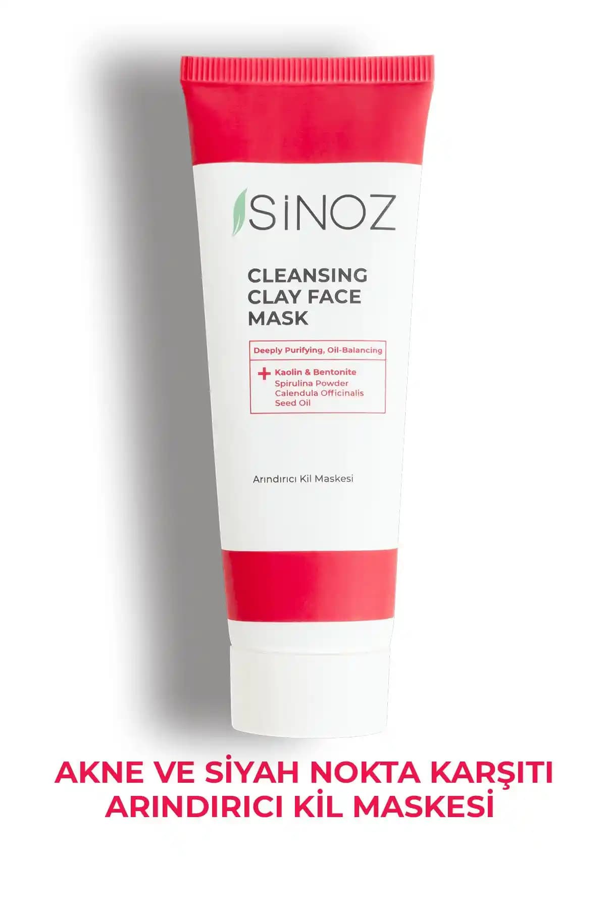Sinoz Kil Maskesi: Siyah Nokta ve Akne Karşıtı Derinlemesine Temizlik Çözümü