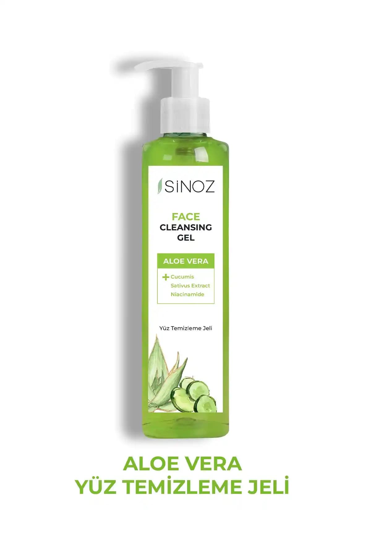 Sinoz Yüz Temizleme Jeli: Hassas ve Tüm Cilt Tiplerine Uygun Derin Temizlik Ürünü