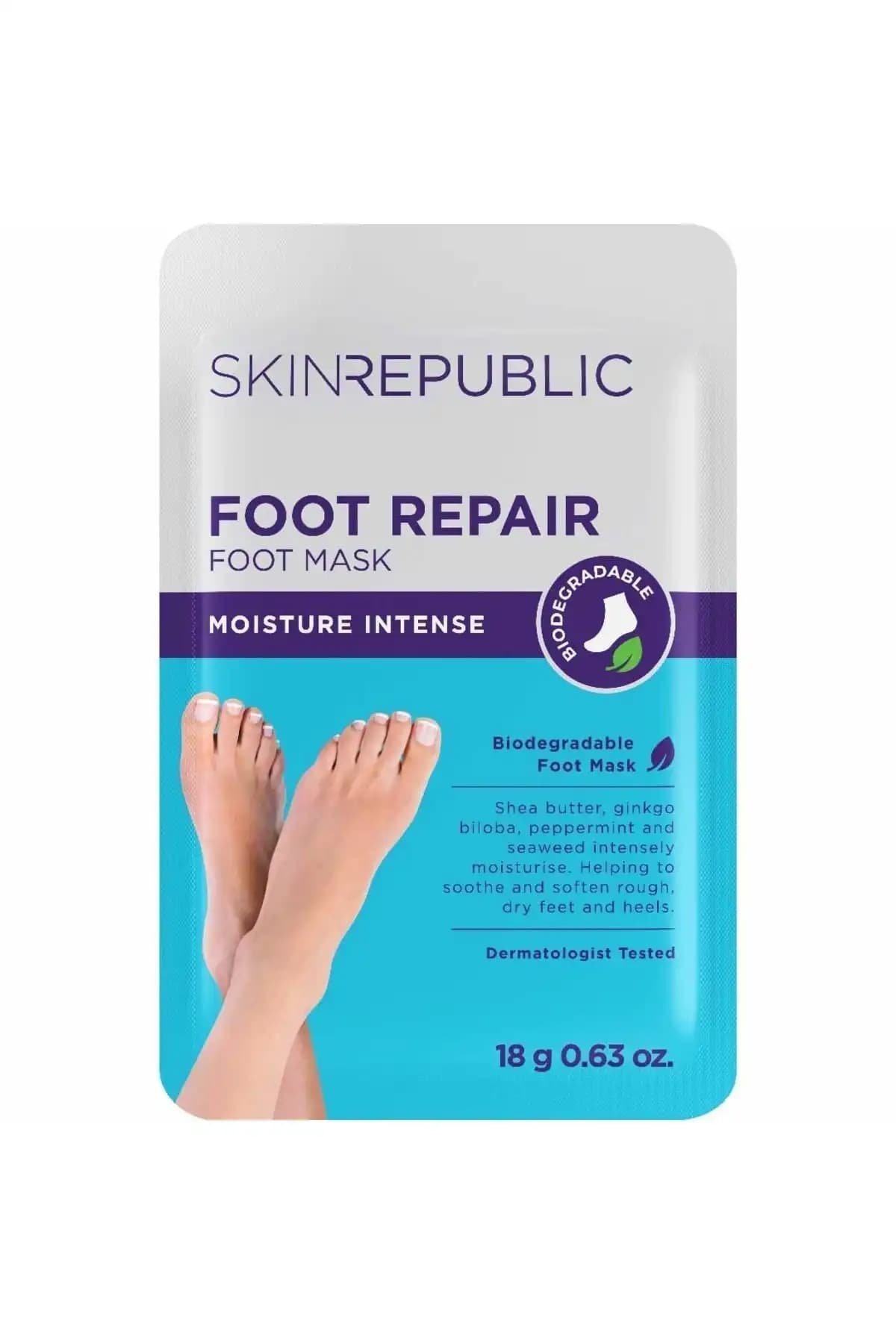 Skin Republic Onarıcı Ayak Bakım Maskesi: Doğal İçeriklerle Yenileyici ve Pratik Kullanım